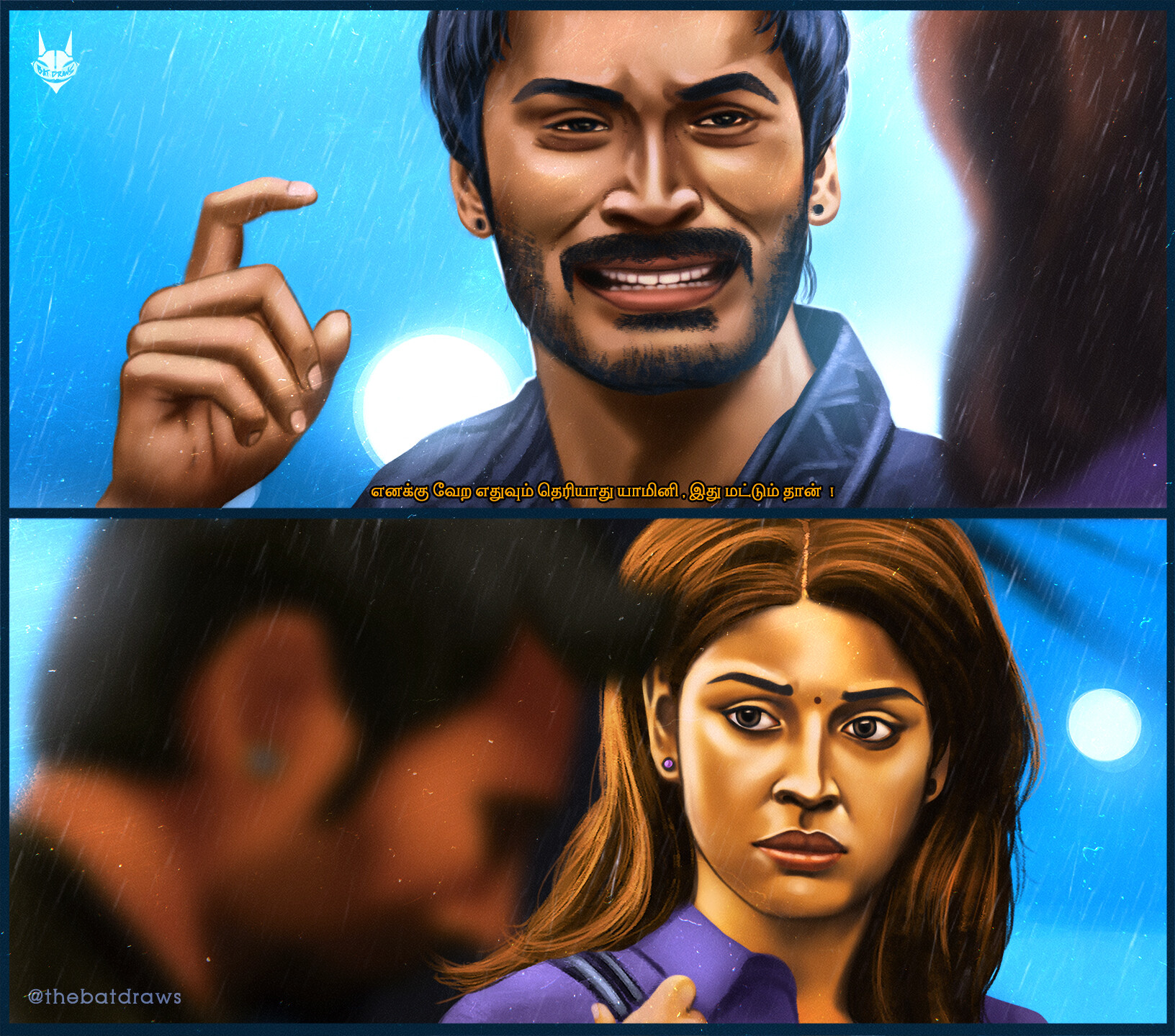 Thebat Draws Mayakkam Enna En purushan paithiyam illa #genius every man shuld have a gal lyk yamini <3. thebat draws mayakkam enna