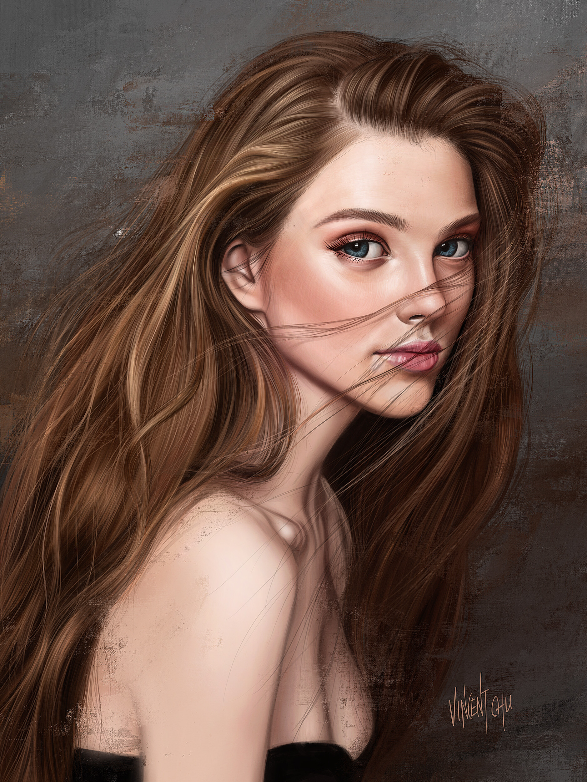 Portrait in Procreate (SPEEDPAINT) 