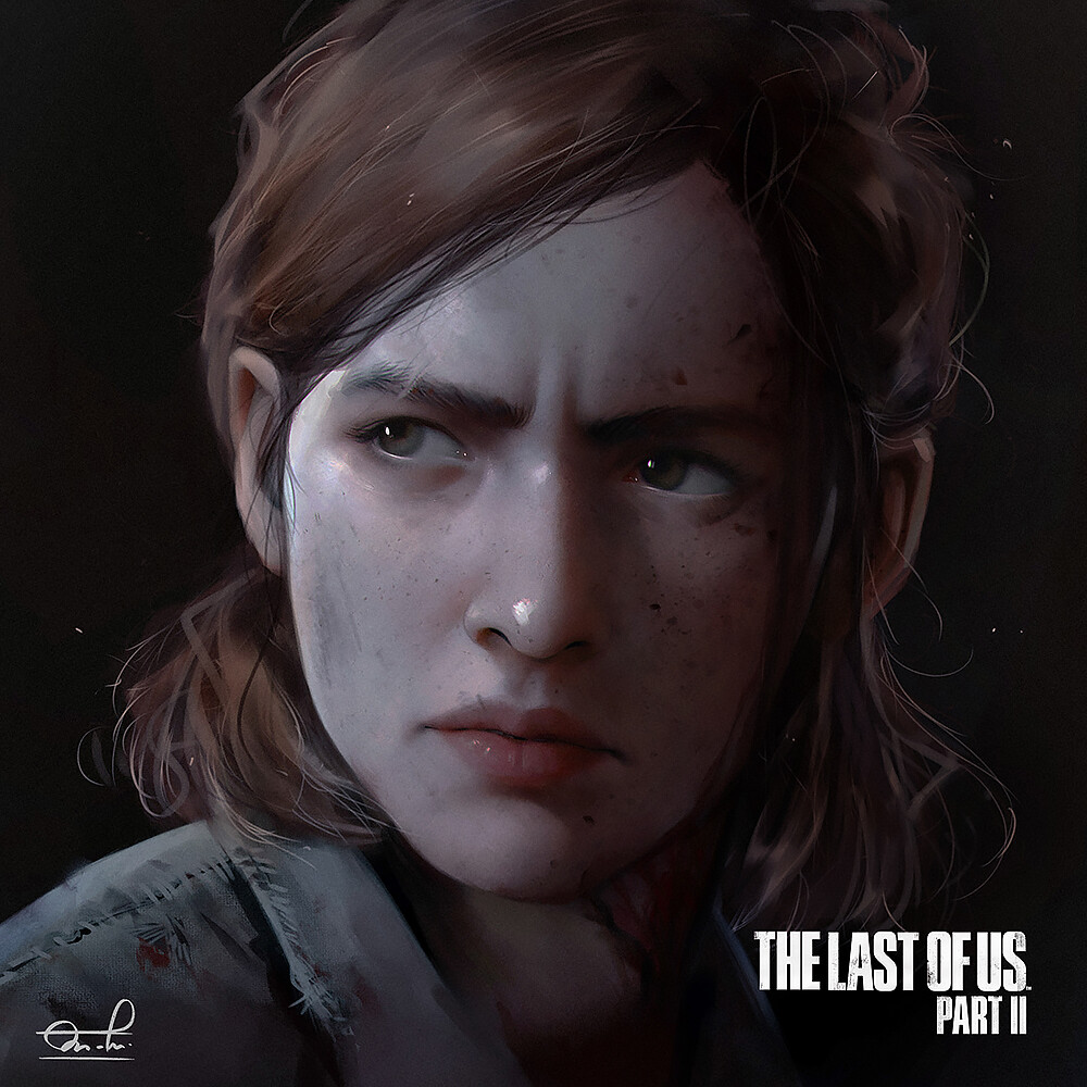 ArtStation - Ellie - The Last Of Us Part II - Fan art