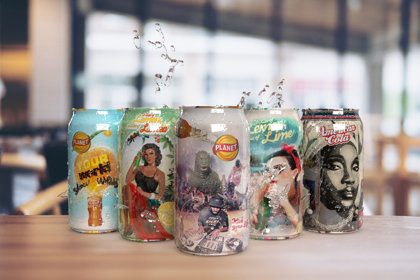 Soft drink bottle design