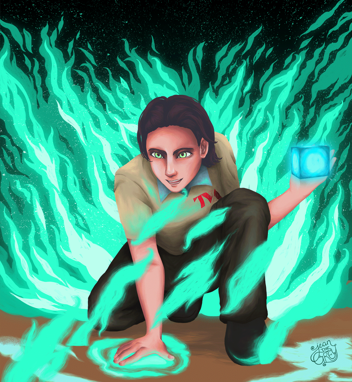 Josephine Jean Art - Loki Series