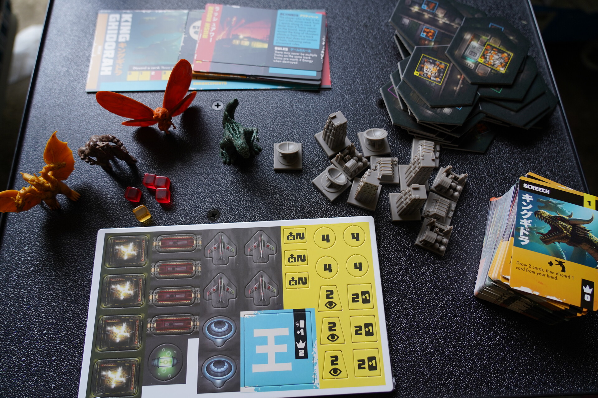 godzilla clash board game
