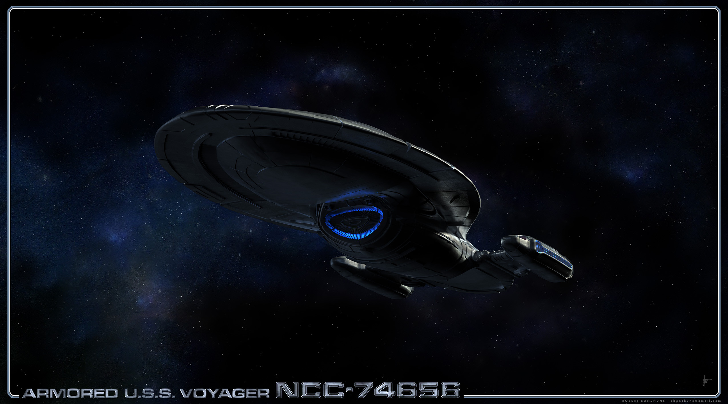 Star Trek Starships Collection Nº 48 Armored USS Voyager