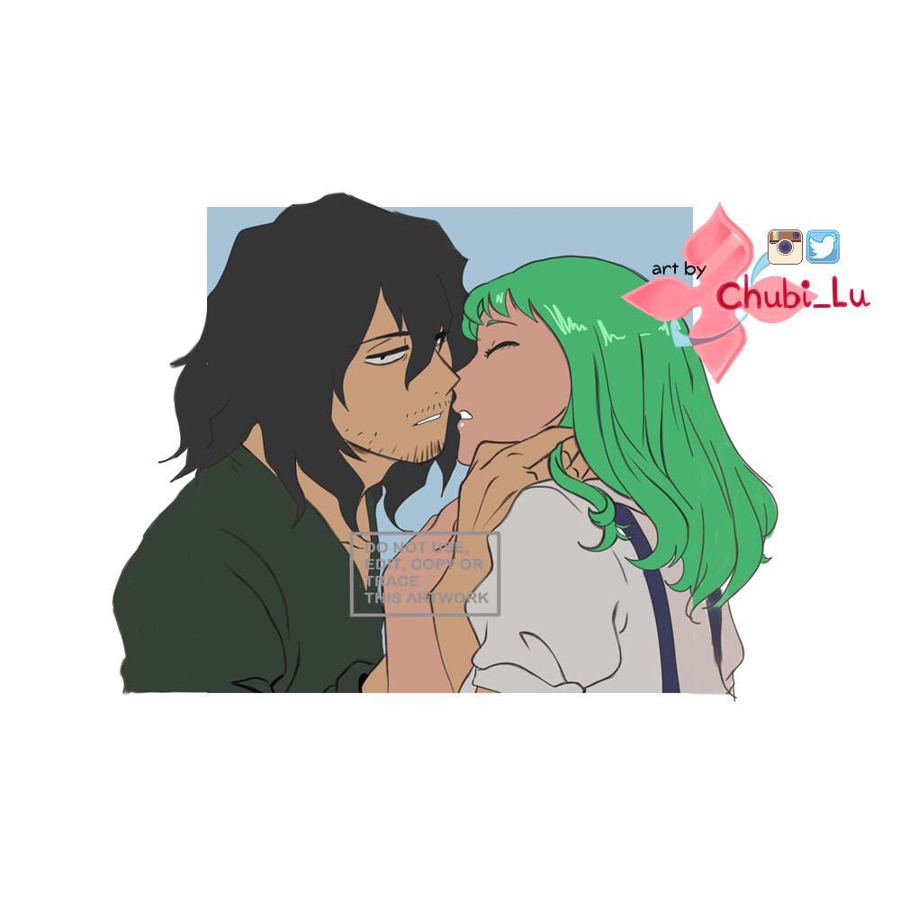 Artstation Aizawa And Emi Kiss Chubi Lu