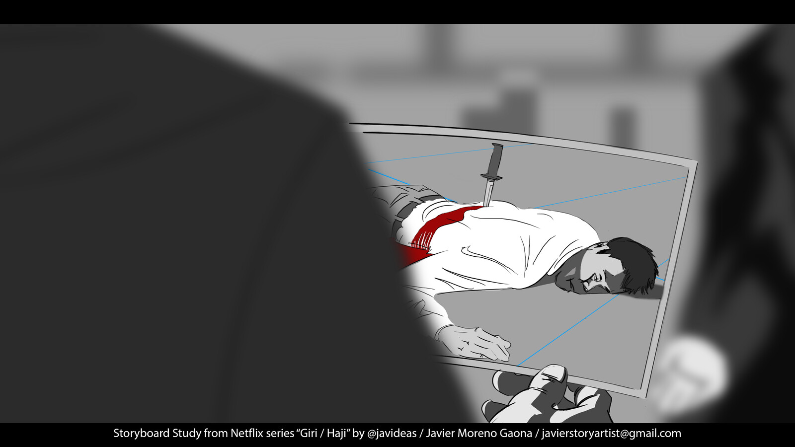 Storyboard & Timelapse Giri / Haji Netflix series
