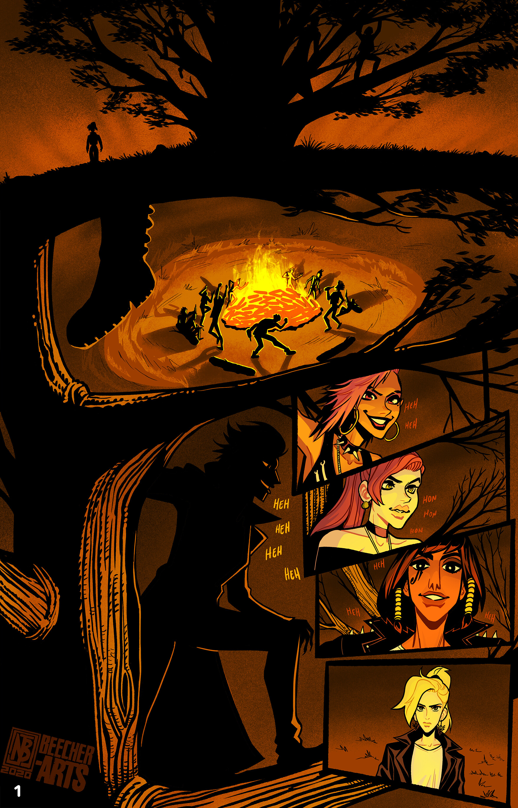 Nicholas Beecher - Overwatch Ladies - Lost Boys Comic