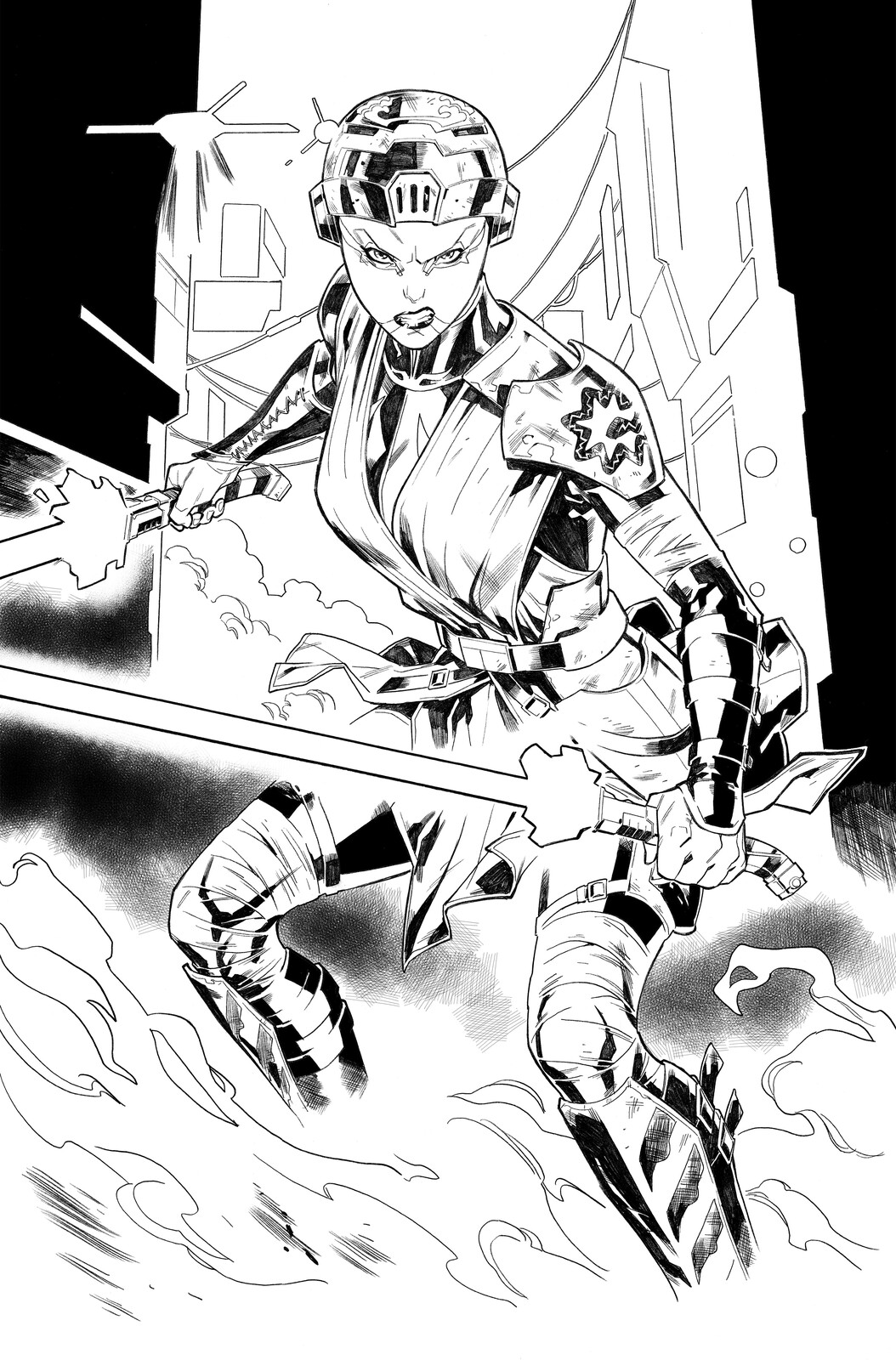 Cool lineart by awesome Carlos Gomez!