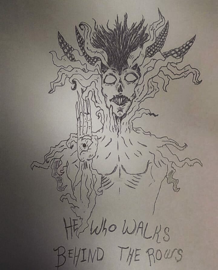 ArtStation He who walks behind the rows concept sketch