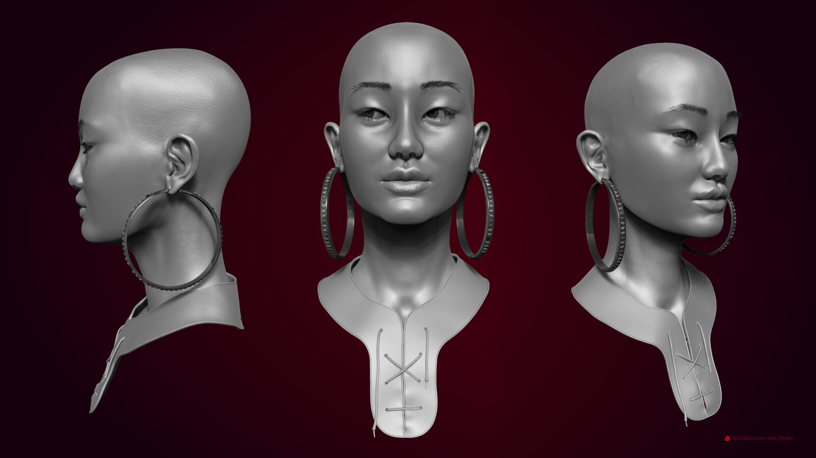 Sculpt views on Zbrush