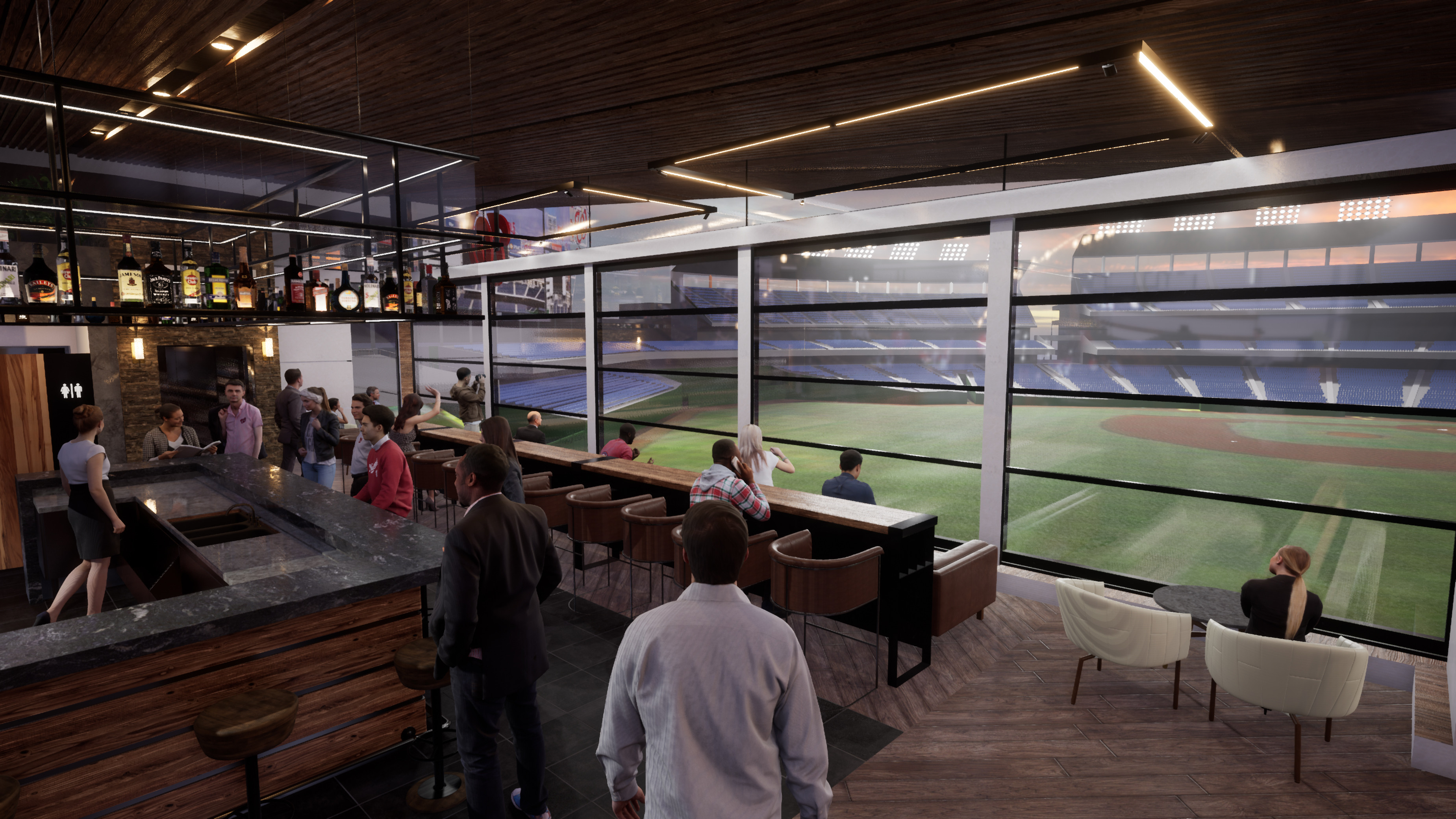 Nationals Lounge &amp; Cafe Field View