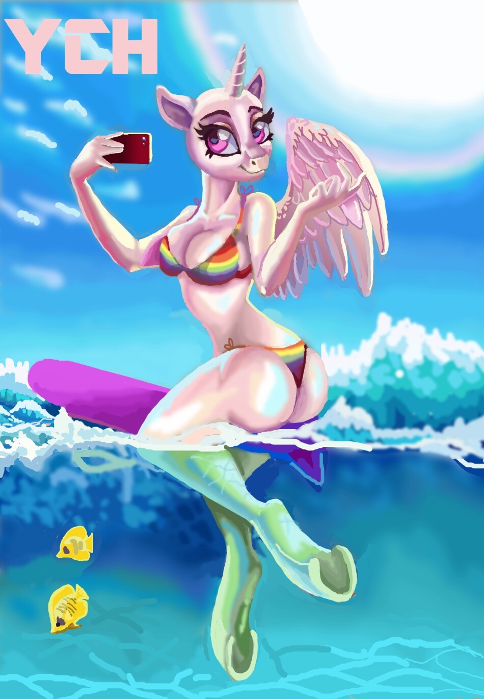 ArtStation Anthro Pony YCH auction (Open)