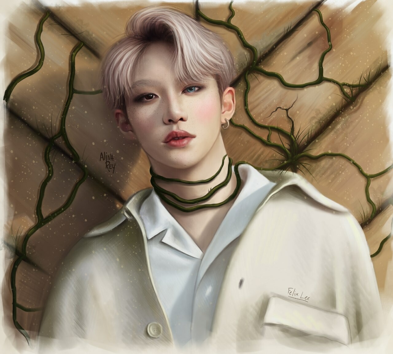 felix lee stray kids alina rey