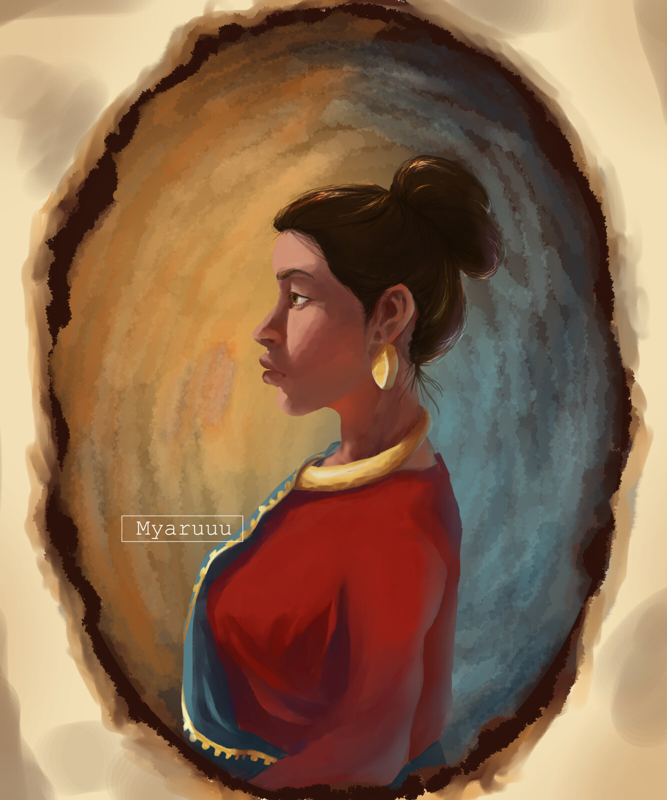 Artstation Tagalog Noble Women Mhiara Angelu Padilla