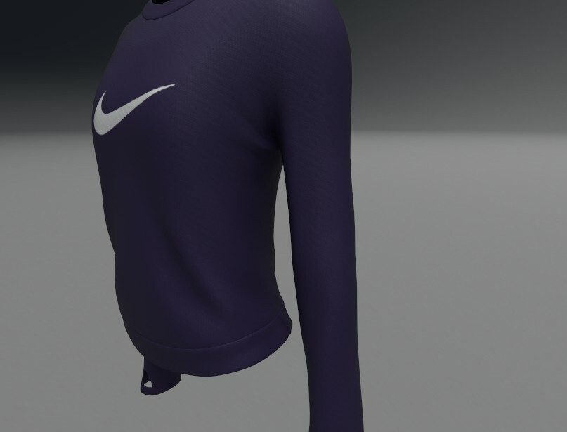 Bhav Nish Nike Thumb hole T shirt