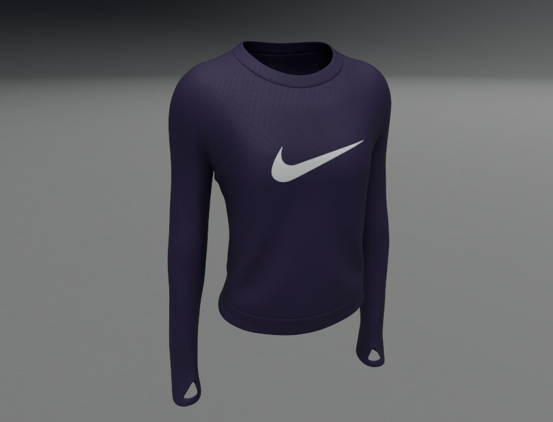 Bhav Nish Nike Thumb hole T shirt