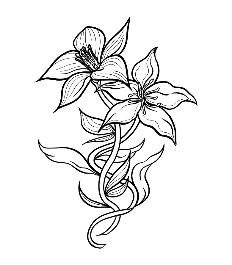 Human Banalities - Drakengard Flower Tattoo