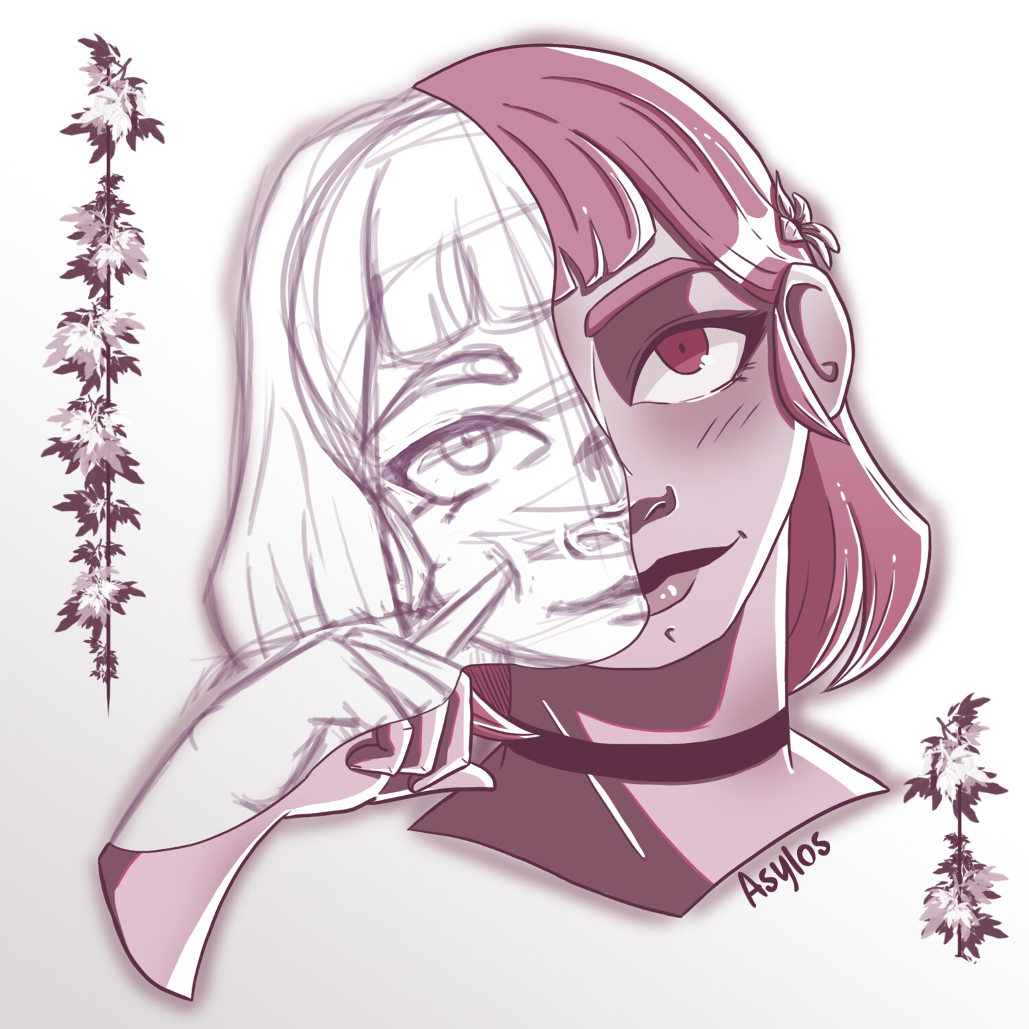 Asylos Art Demi Rose Asylos Art Demi Rose