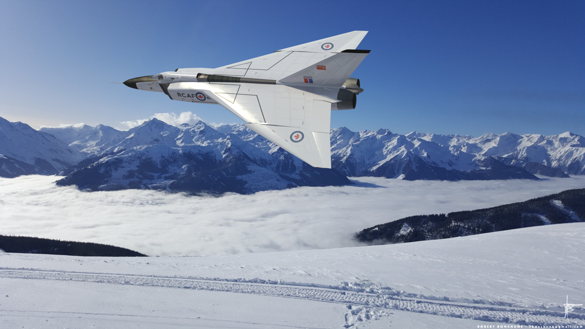 robert bonchune avro cf 105 arrow