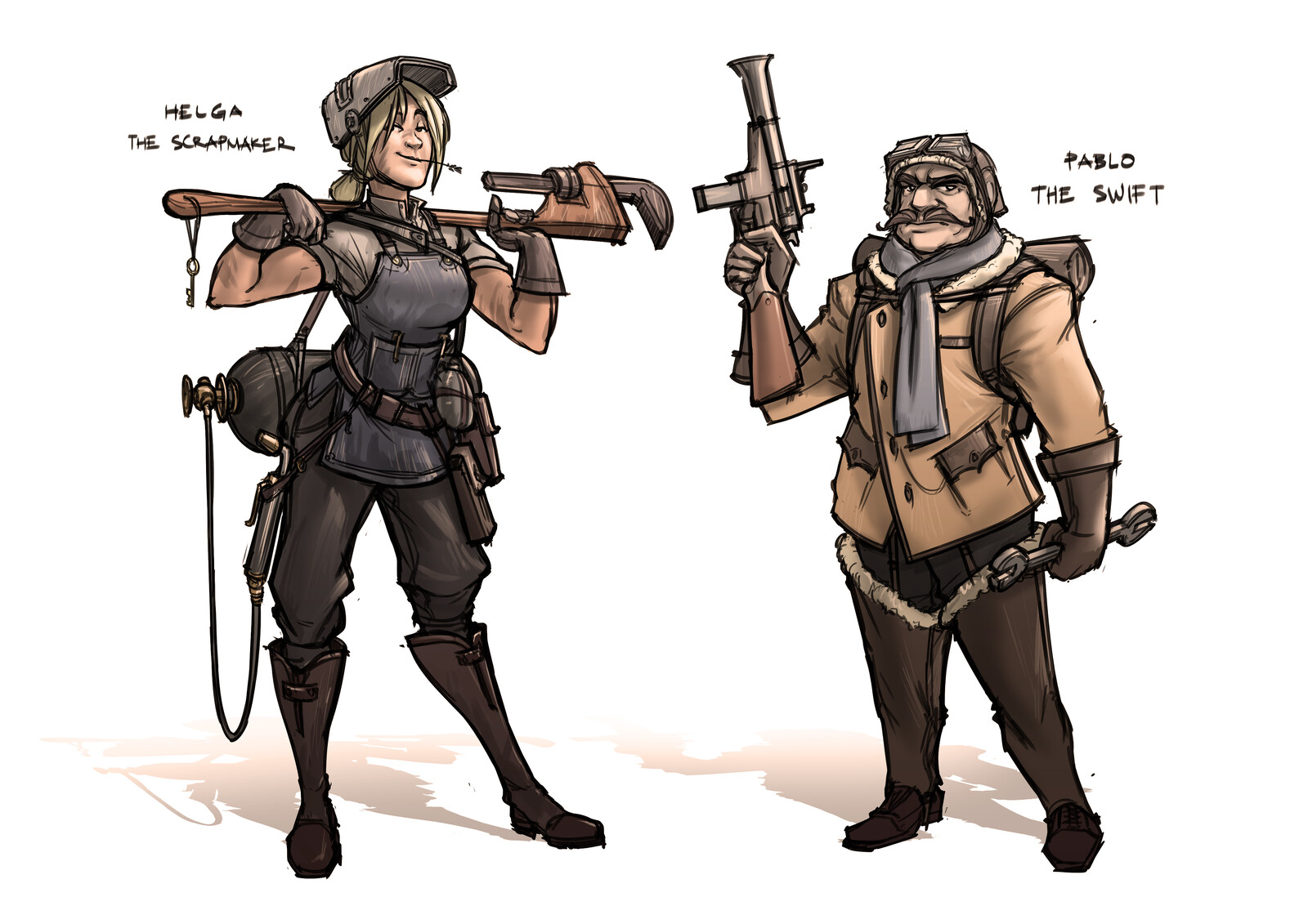 PROJECT ATLANTIS - Characters