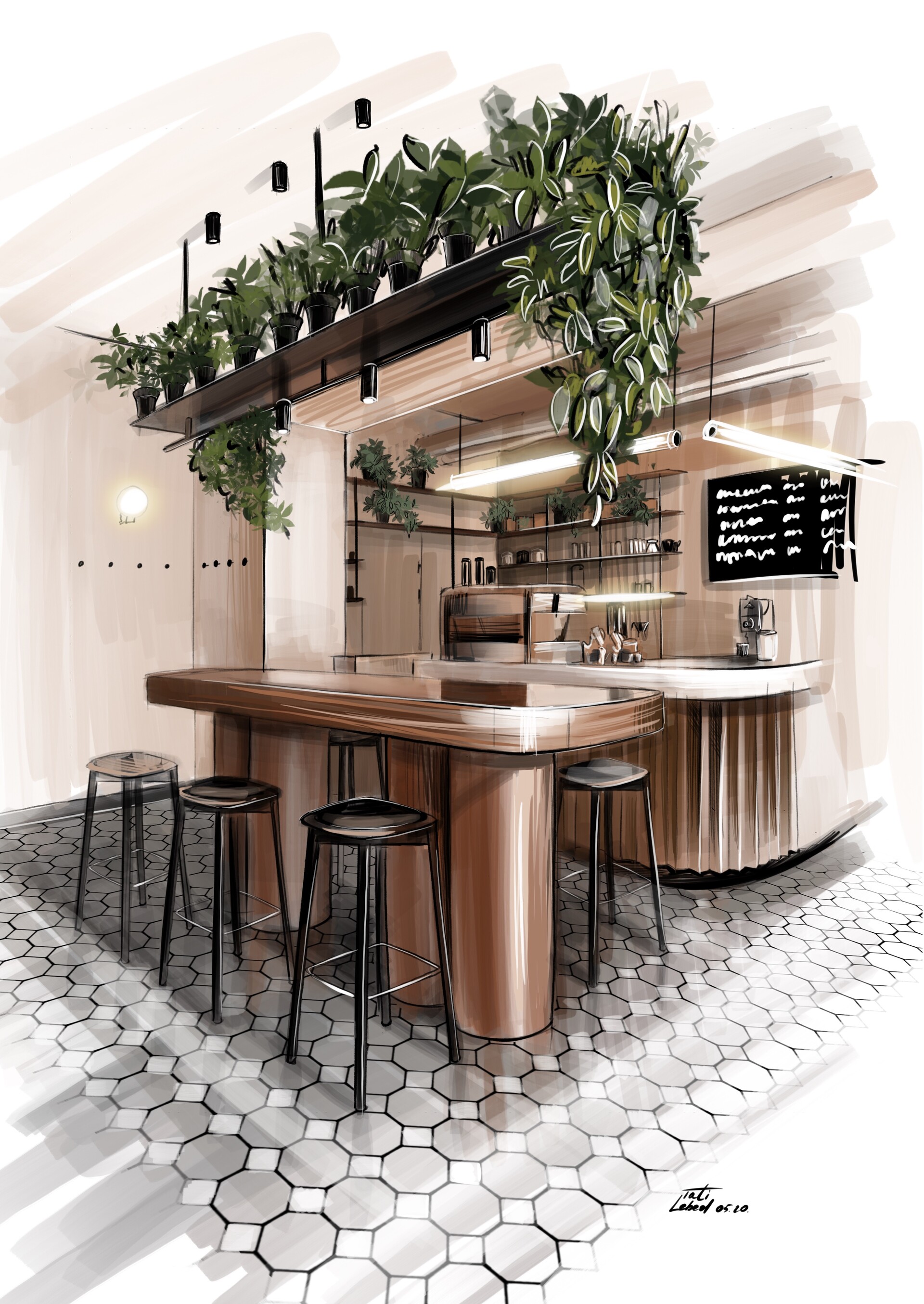 Inside St. Petersburg's 2D Cafe, opening this week