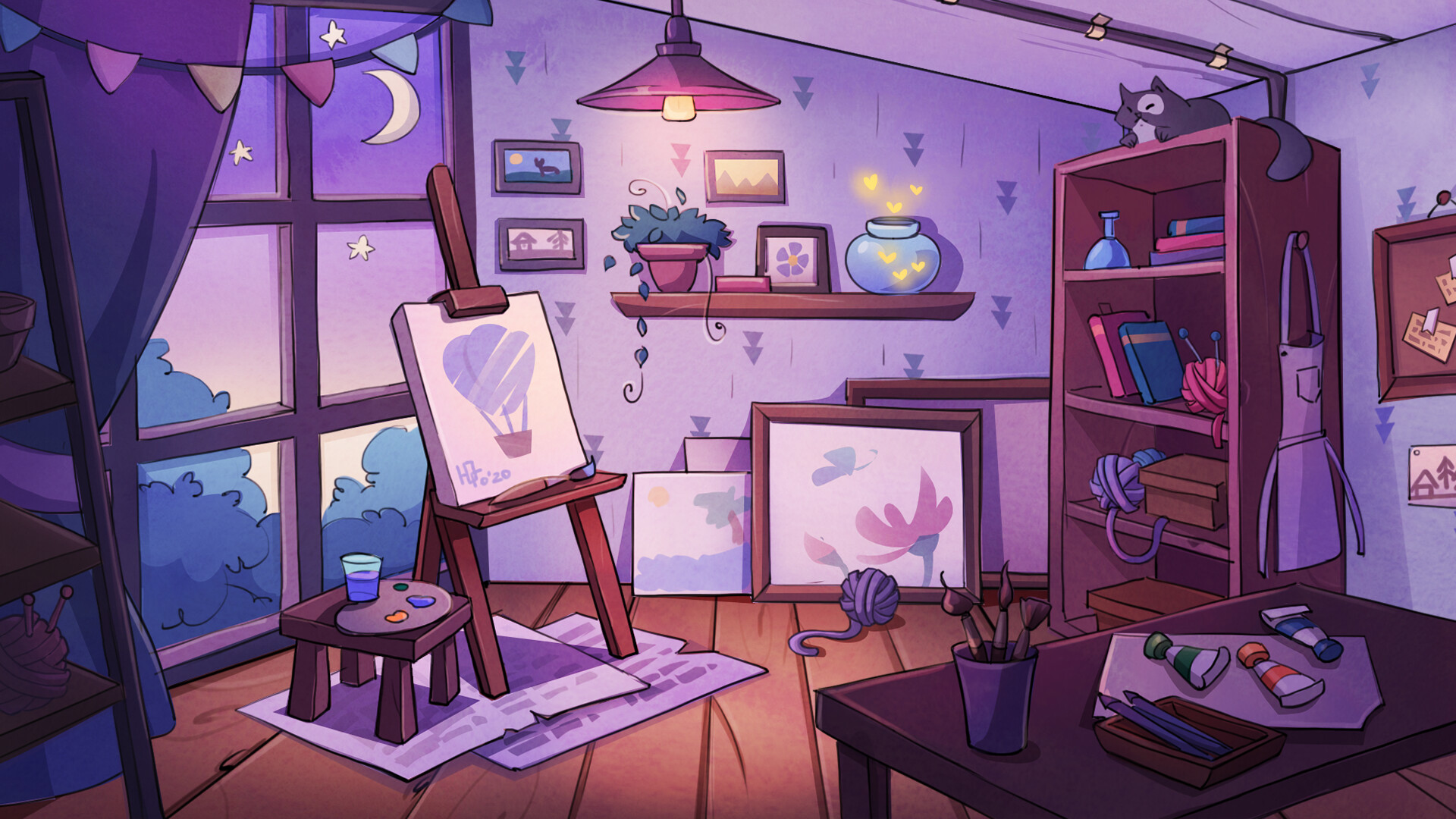 Artist's studio