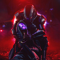 Artstation Heartbreaker Mass Effect Garrus Wallpaper 8k