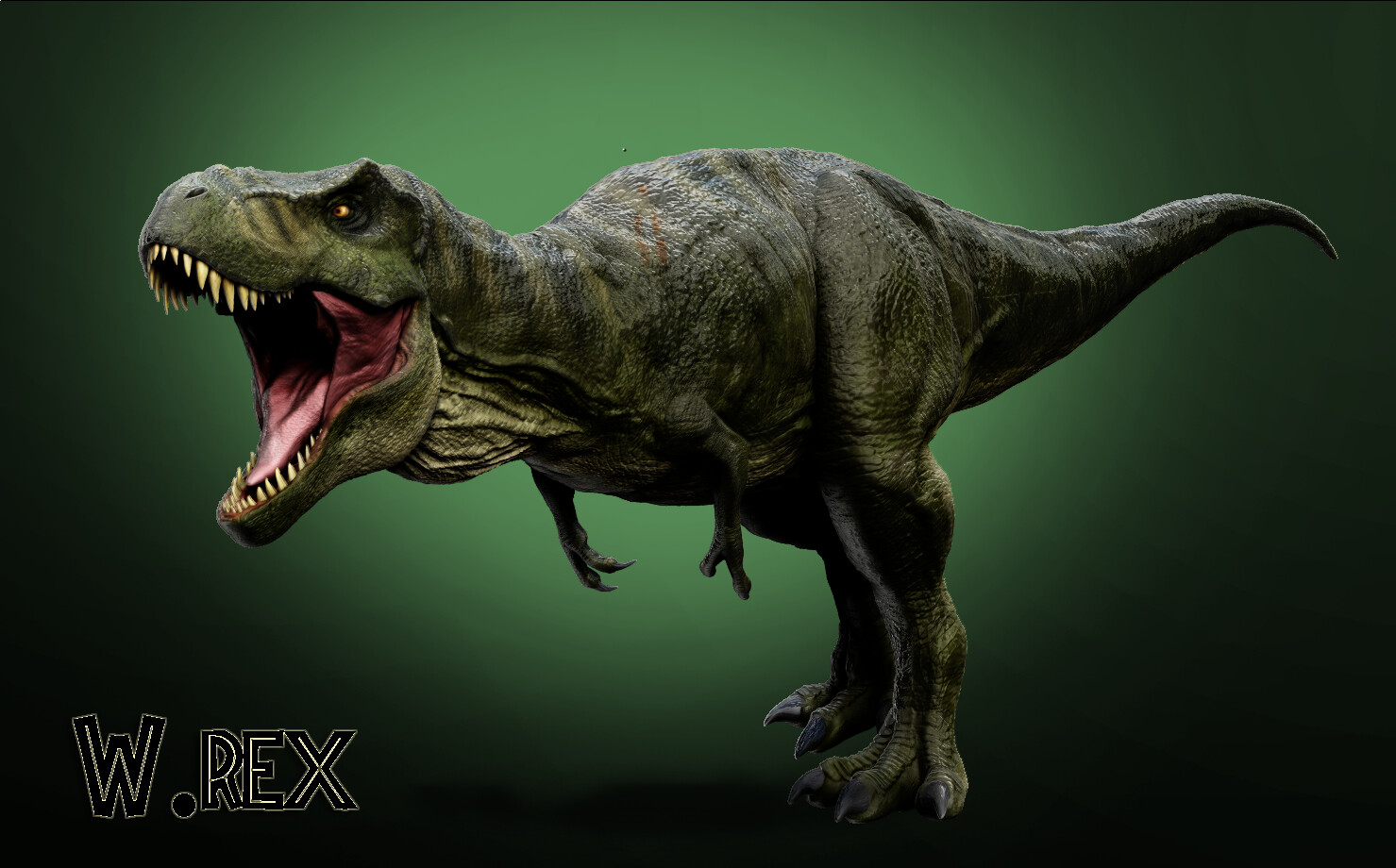 male t rex
