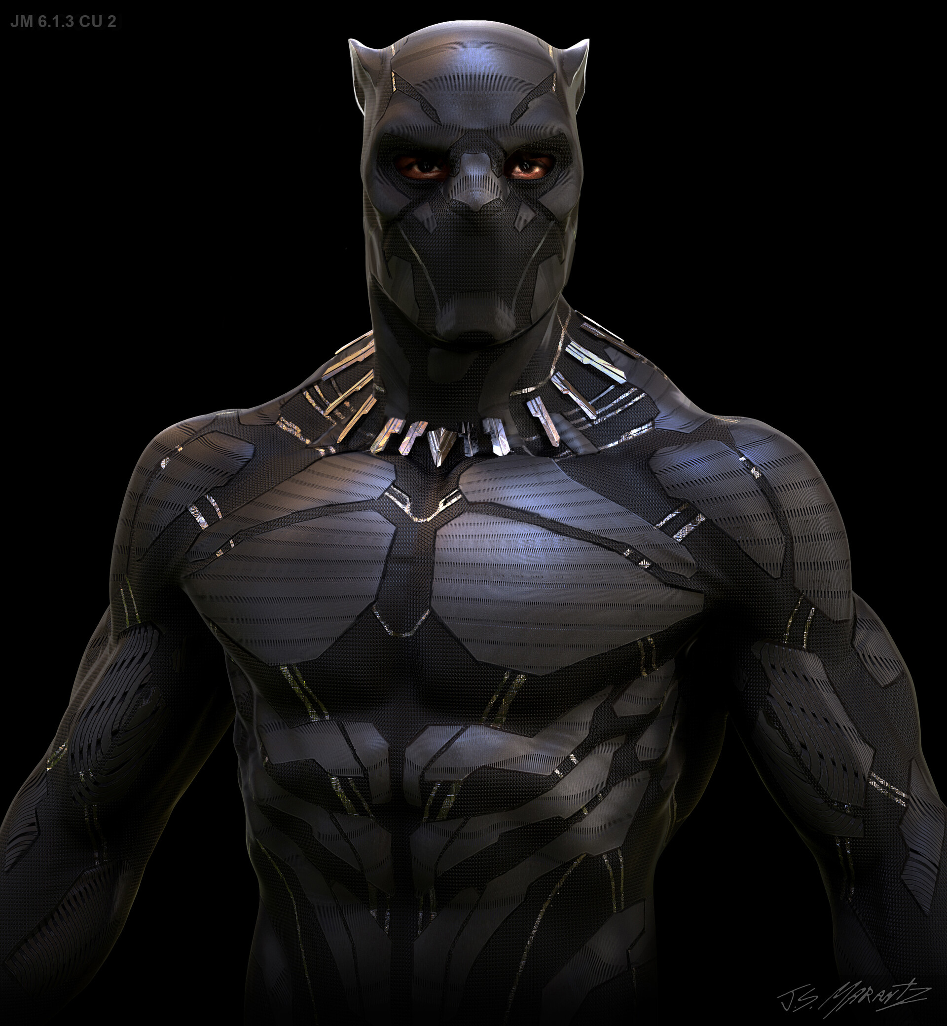 Artstation Black Panther Concept Art 2