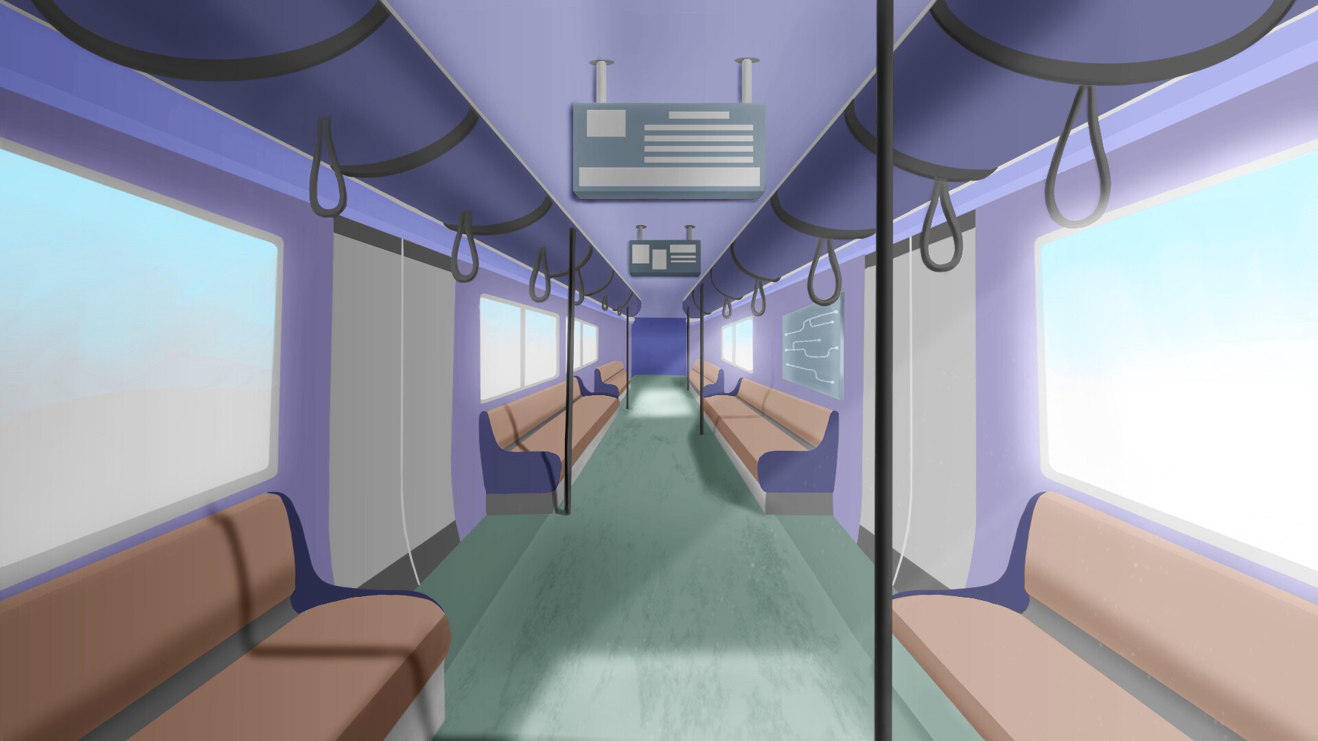 ArtStation - Background: Train
