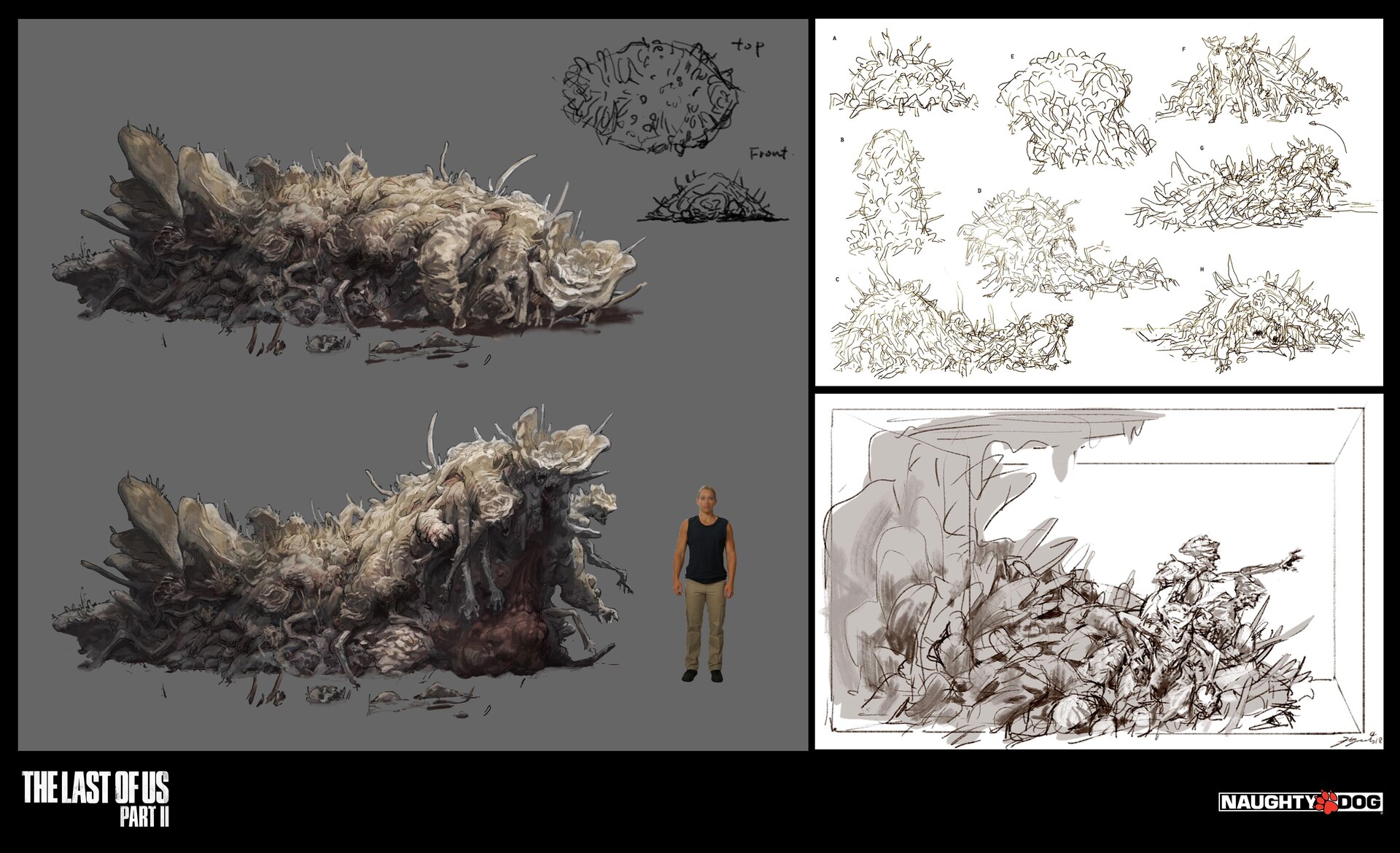 Rat King Concept Art - The Last of Us Part II Art Gallery