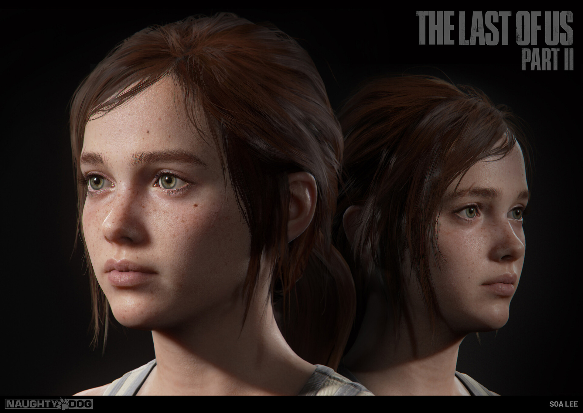 ArtStation - Ellie - The Last of Us 2