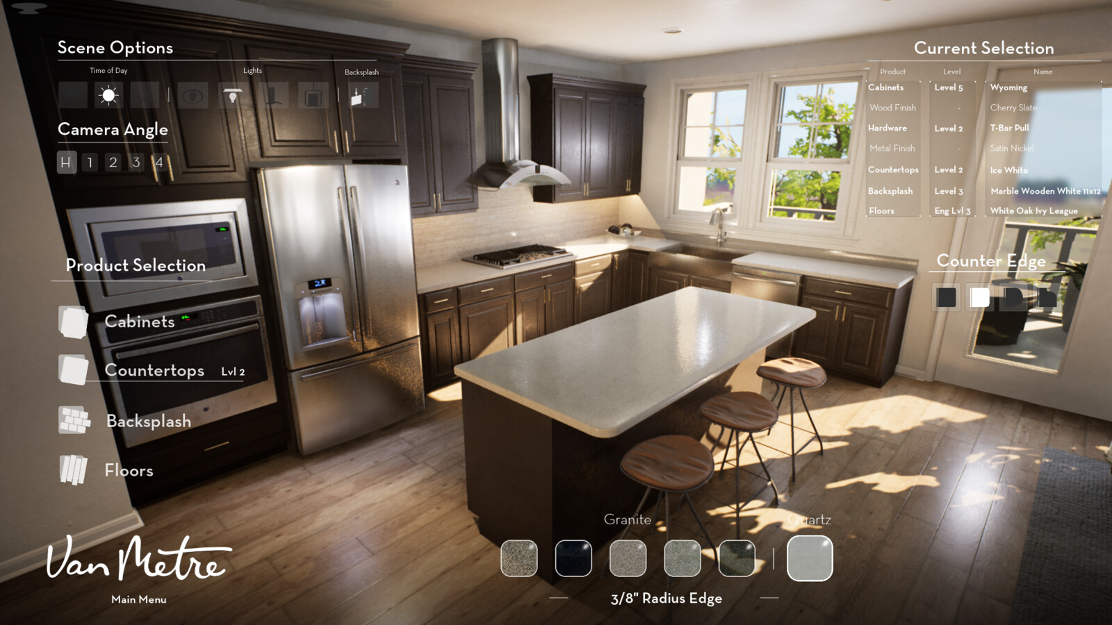 Interactive Floor-plan Concept Kitchen