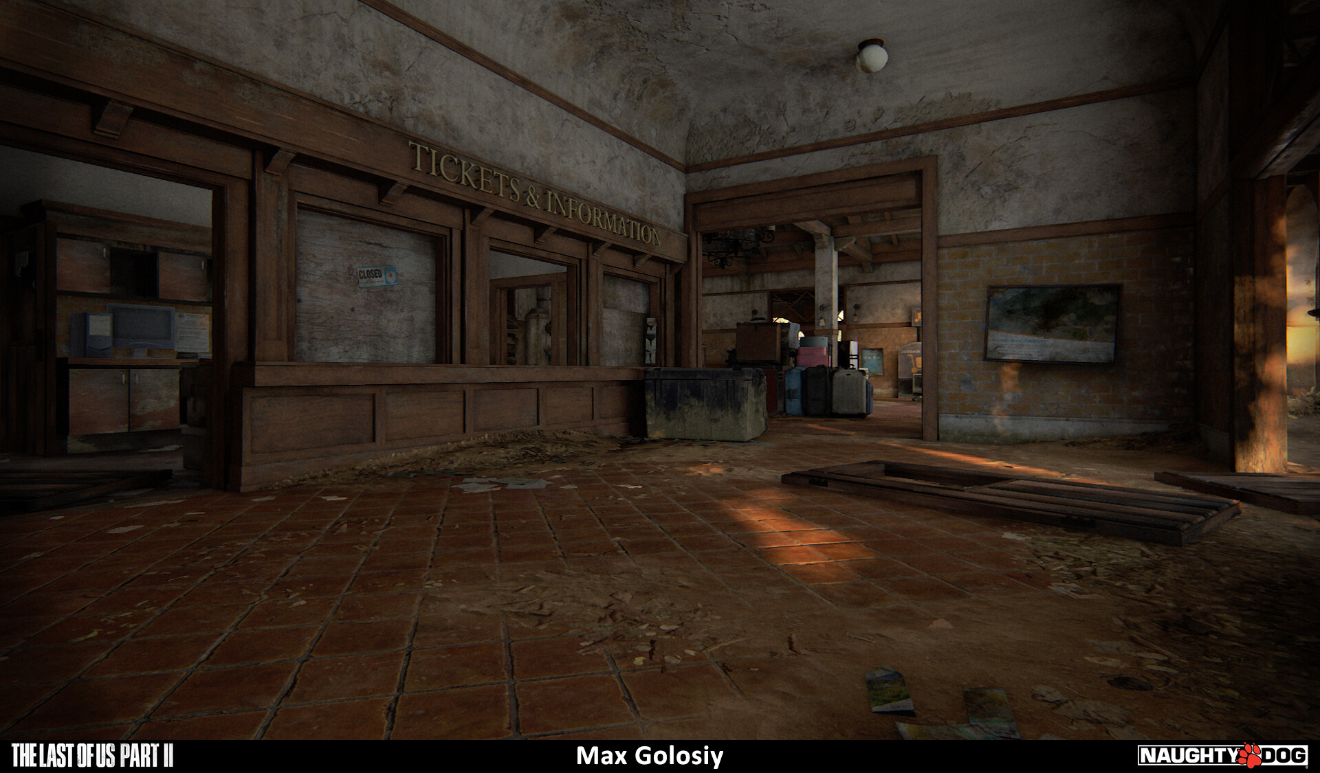 Max Golosiy - The Last of Us Part II - Santa Barbara Train Station