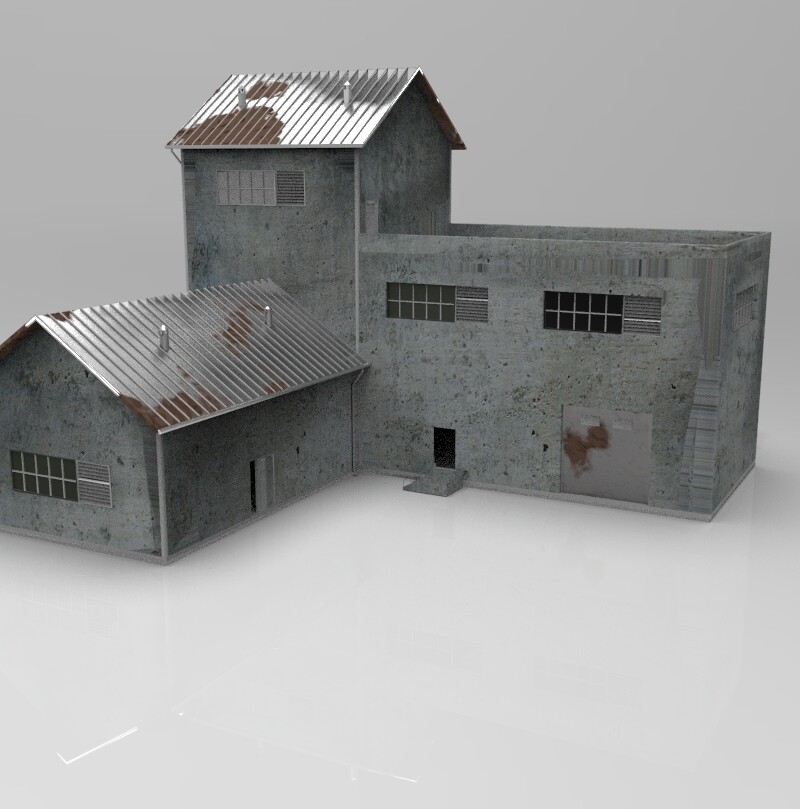 ArtStation - Building Renders
