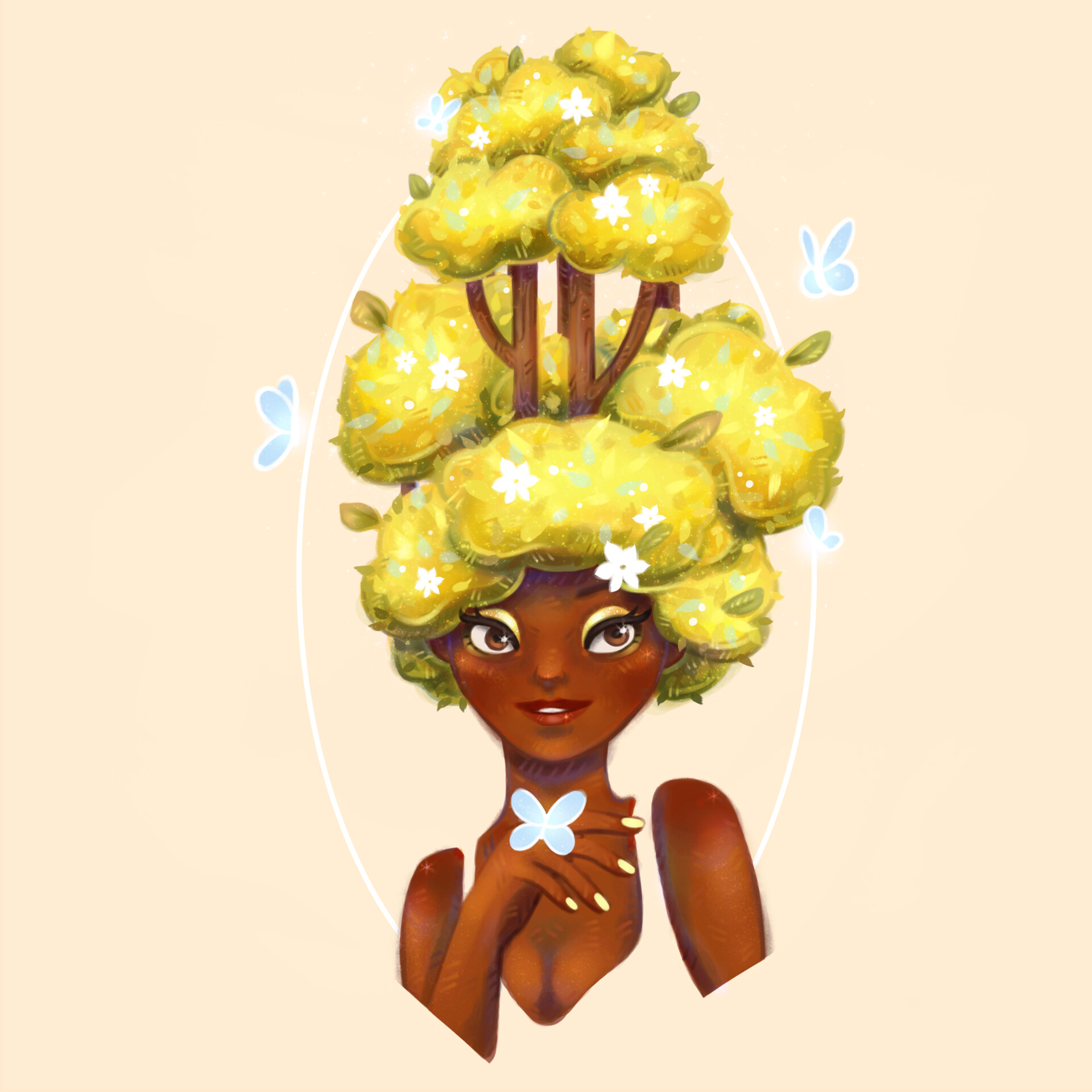 ArtStation Tree girl