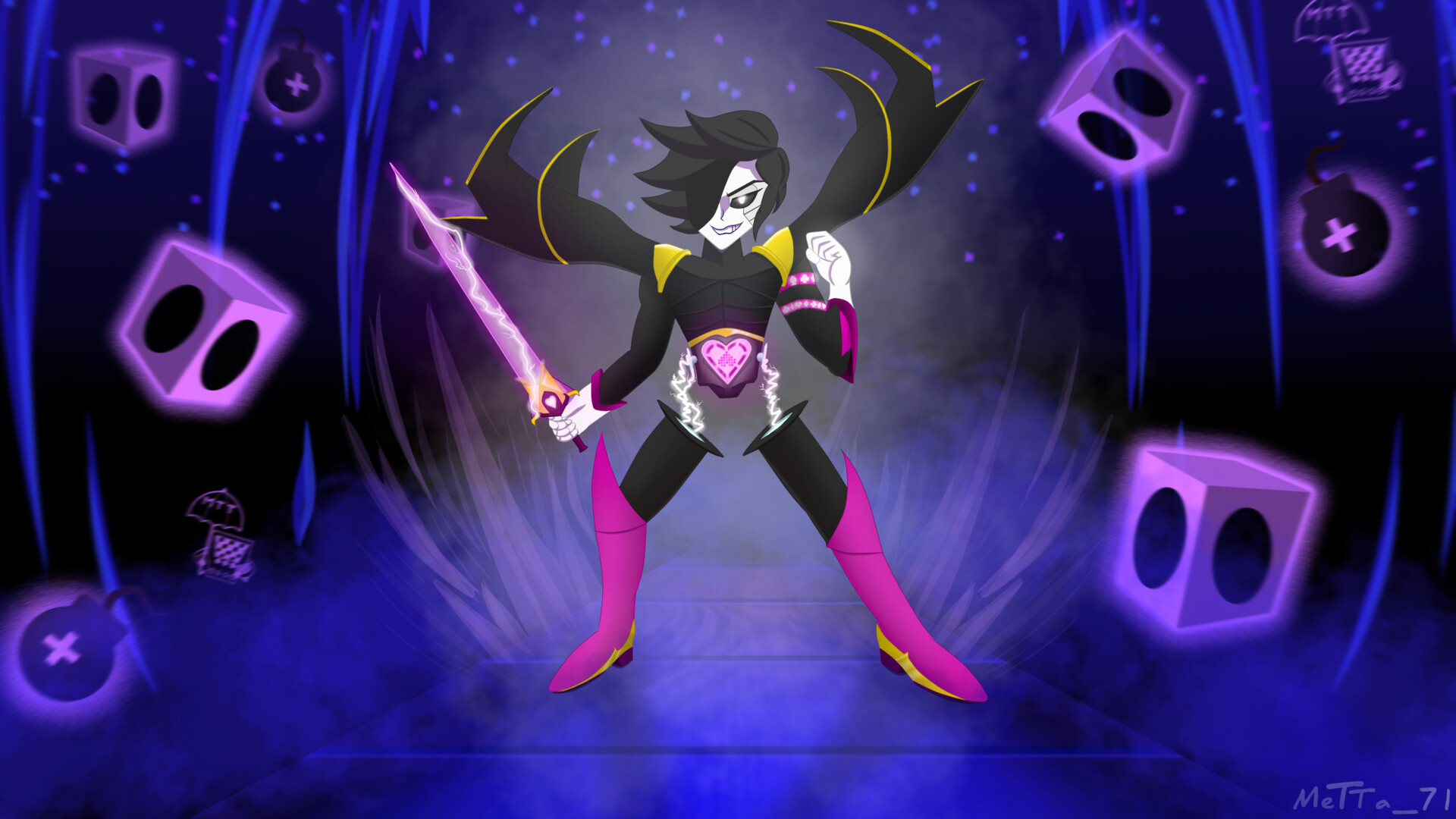 Artstation Mettaton 2 0 Storyspin Metta 71