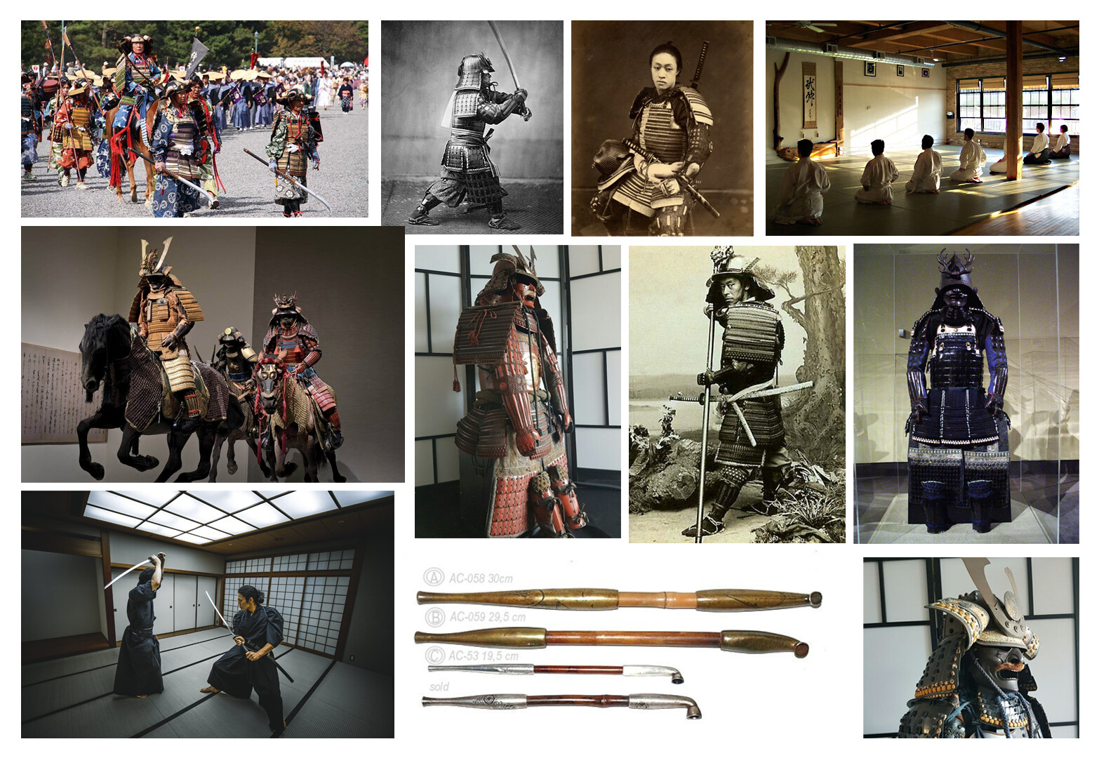 Moodboard for the samurai