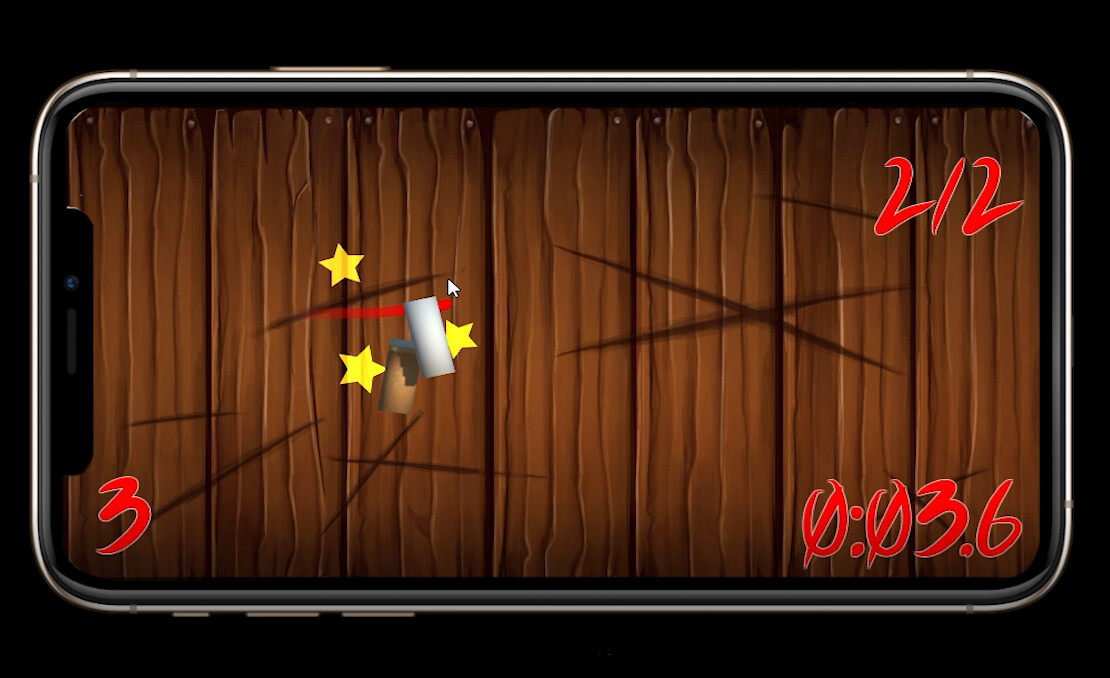 Screenshot of the game play