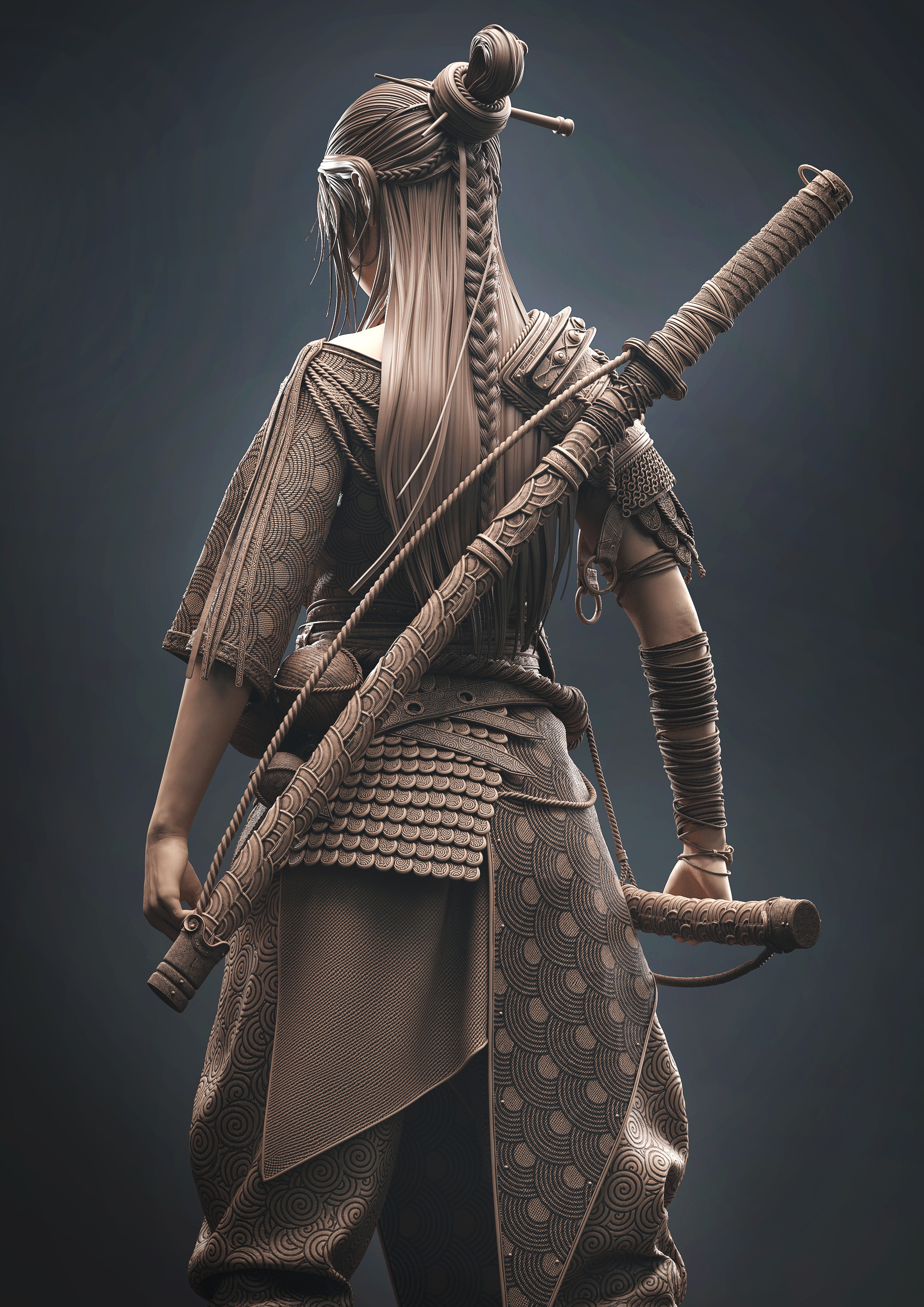 Samurai мод. Самурай Zbrush. Самурай модель. Скульптура самурая. Самурай арт.