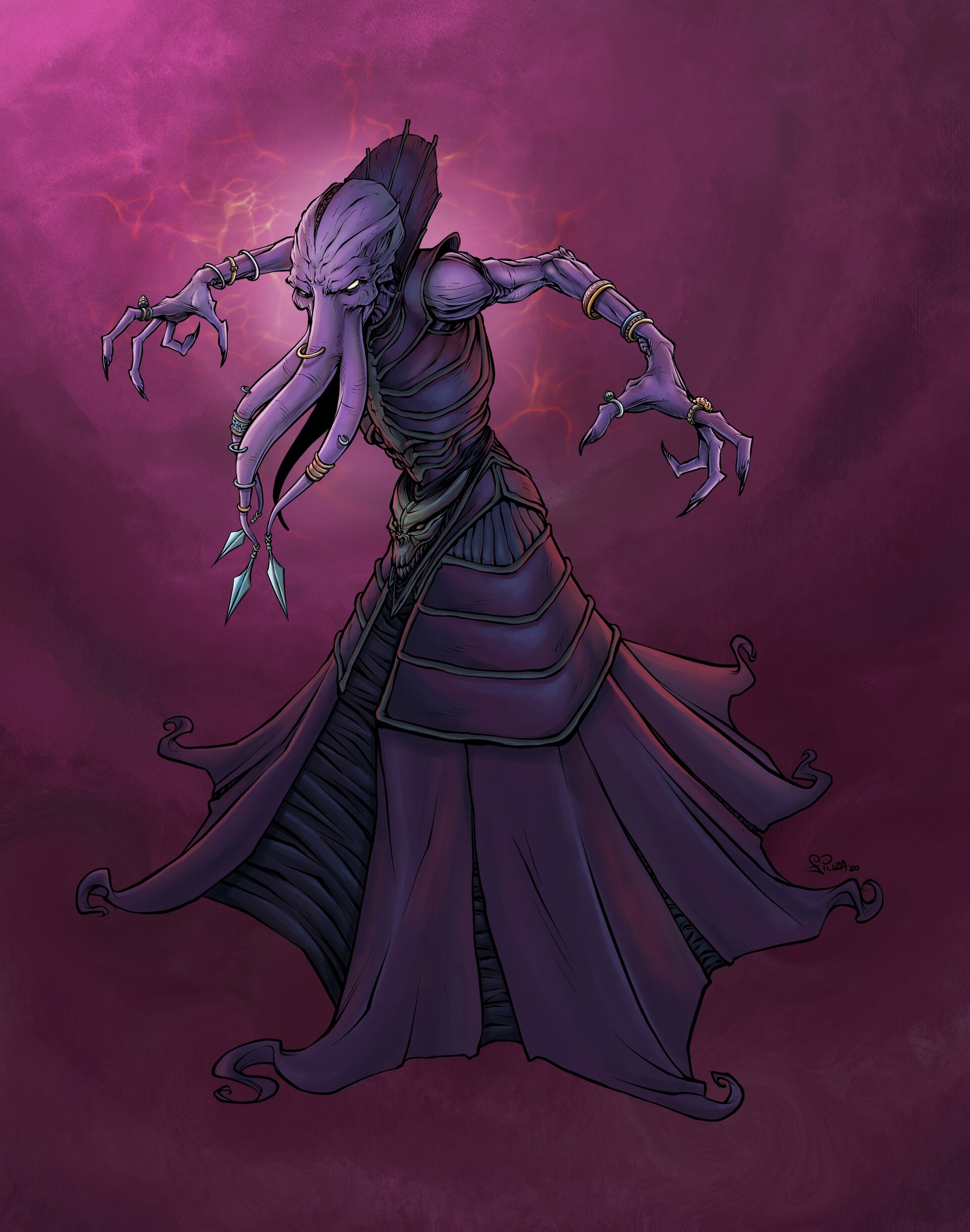 ArtStation Mind flayer