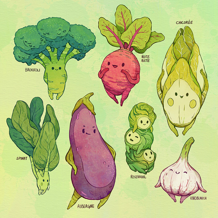 Johanna Forster - Happy vegetables