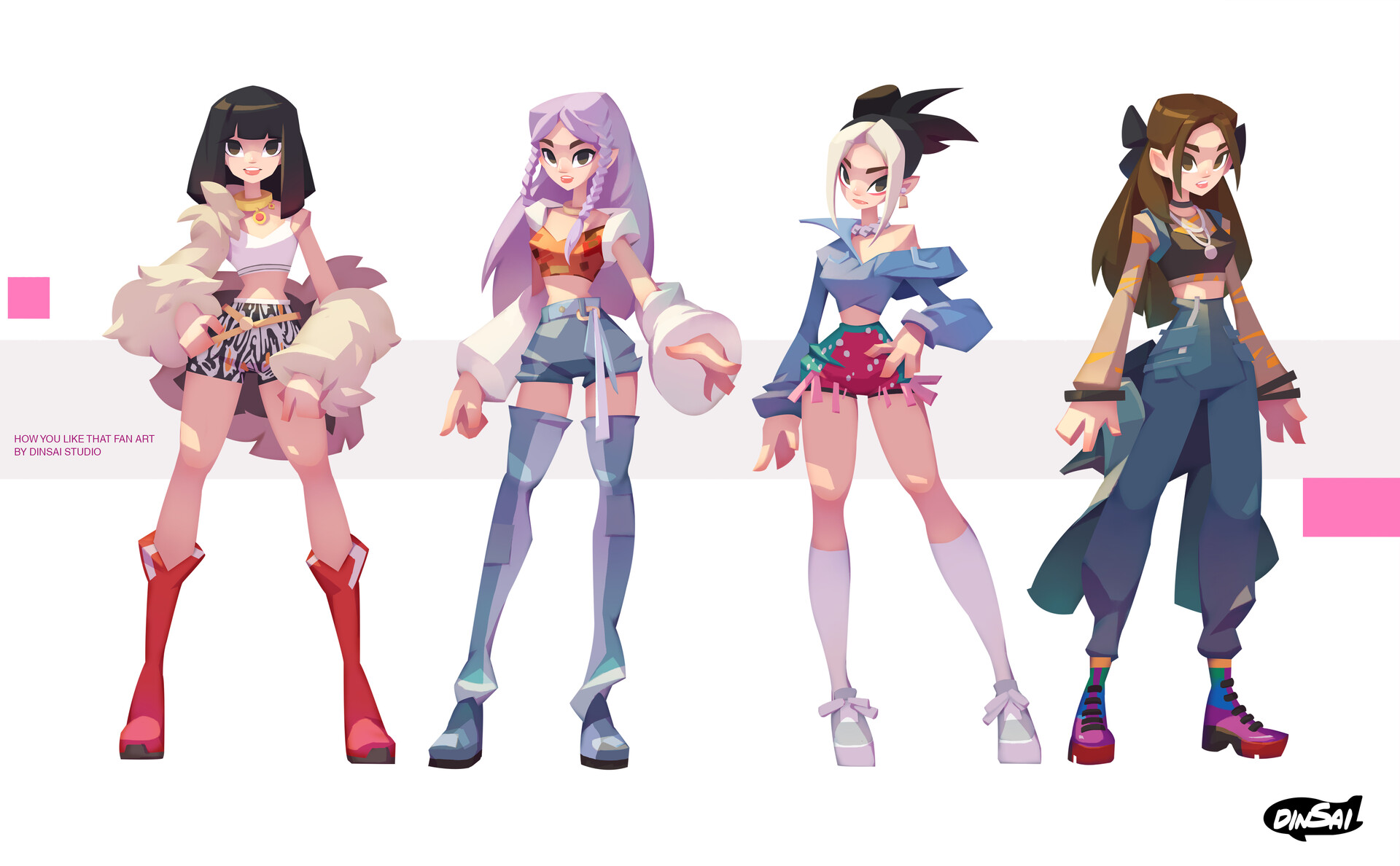 Chanin Suasungnern Blackpink How You Like That Fan Art