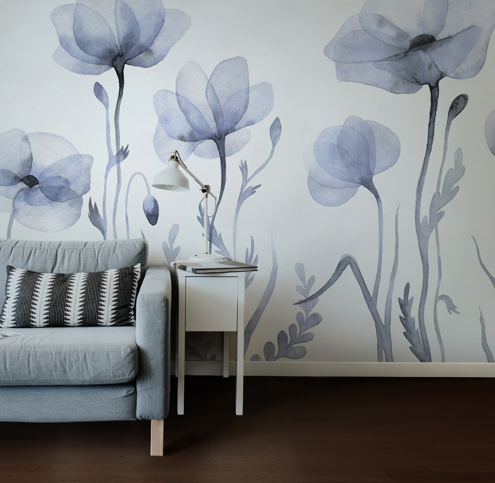 olga korochinskaia watercolor flowers