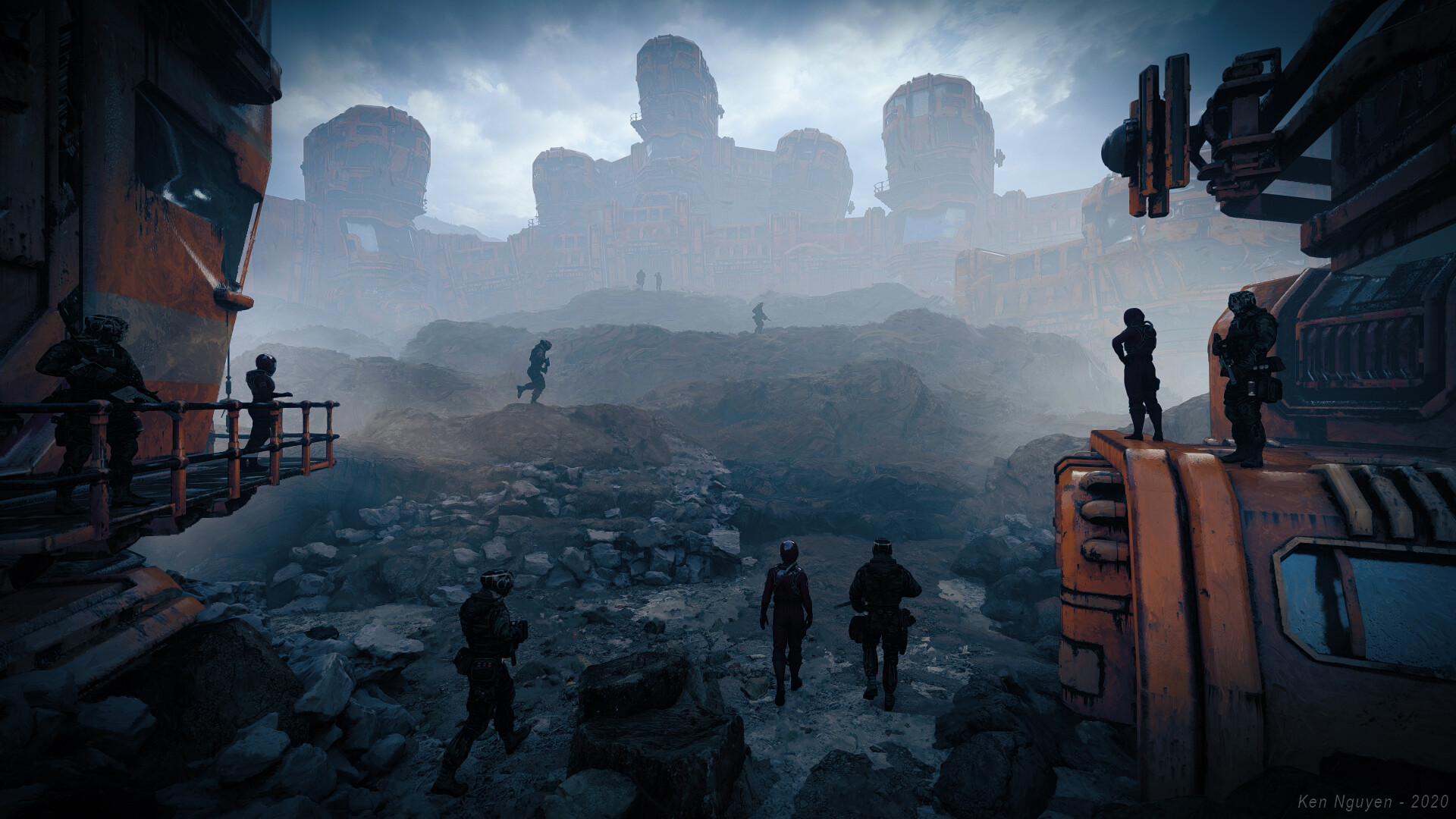 Ken Nguyen Exploring New Worlds Abandoned Outpost