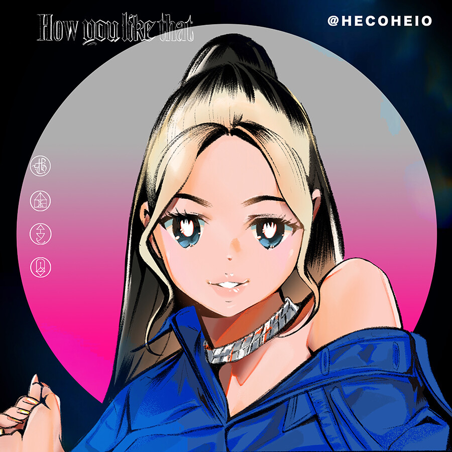 Artstation How You Like That Blackpink Heco Heio