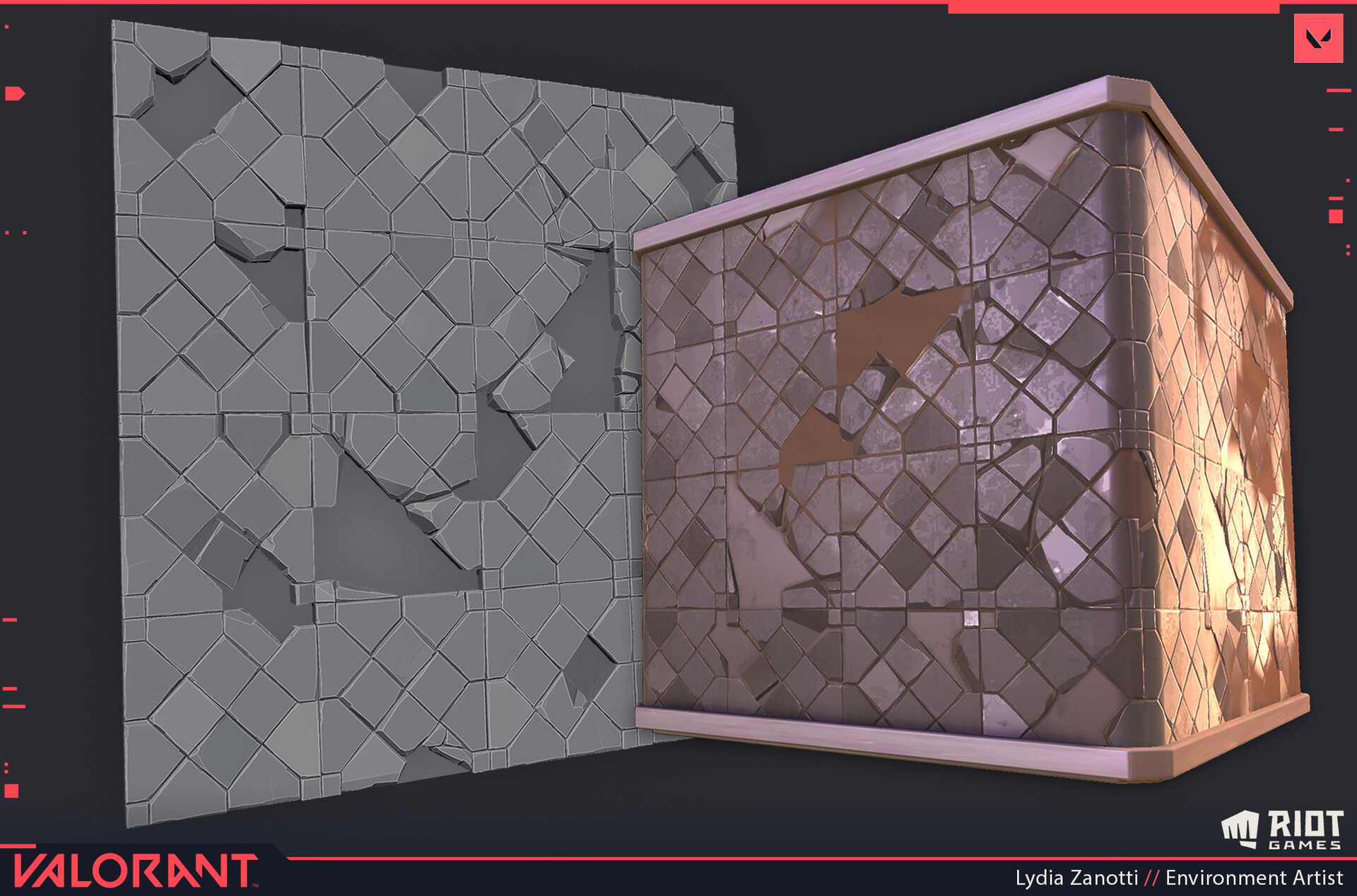 LYDIA ZANOTTI VALORANT // Materials