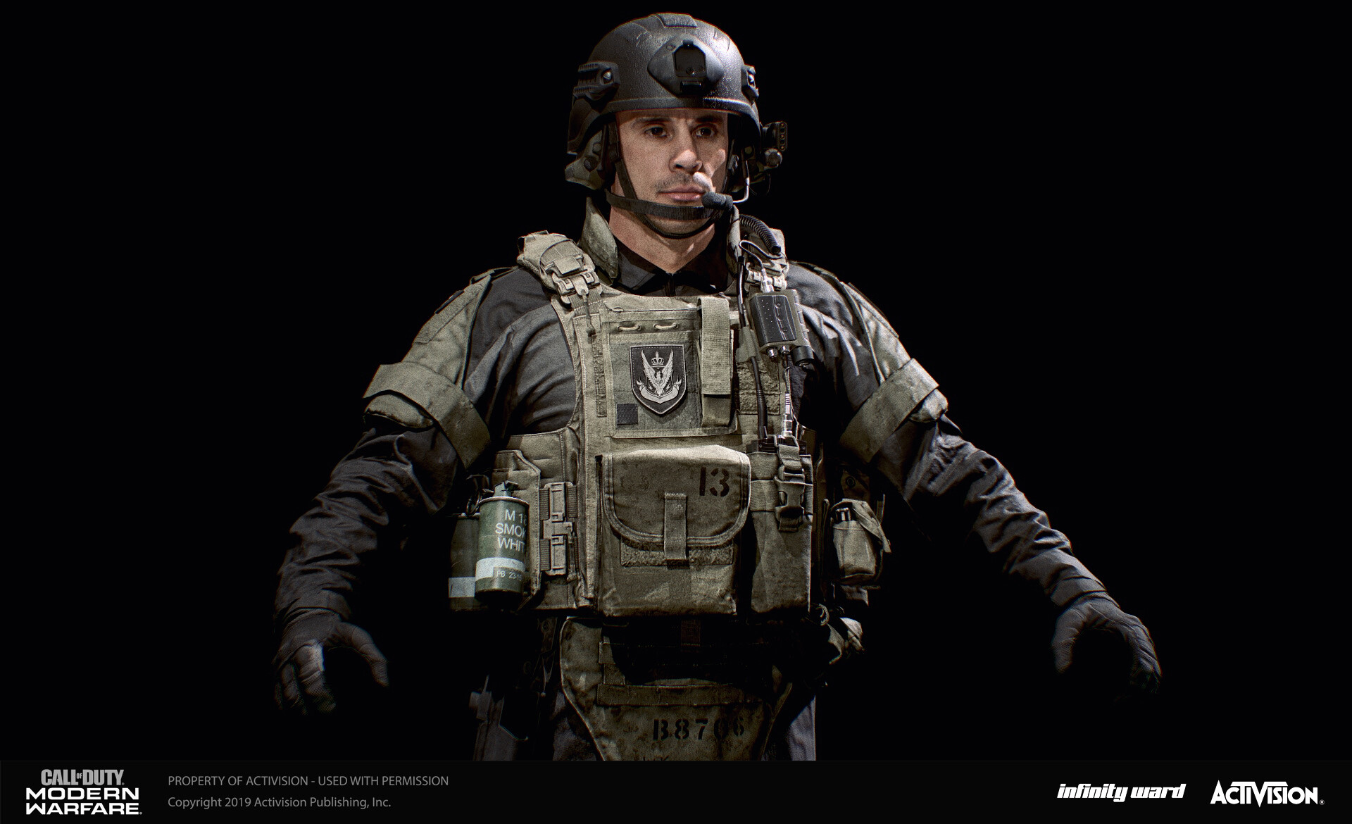 Artstation - Call Of Duty Modern Warfare 2019 Default Sas/Mp Operators