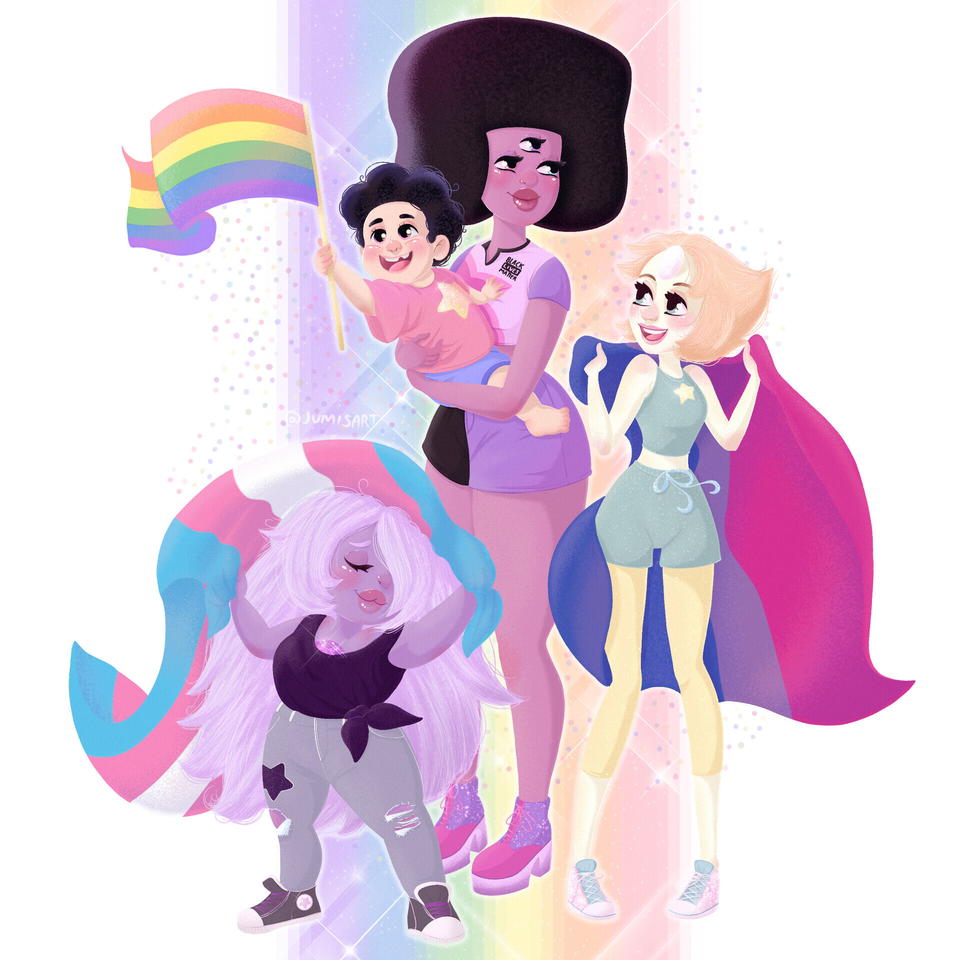 ArtStation - 🏳️‍🌈PRIDE Steven Universe