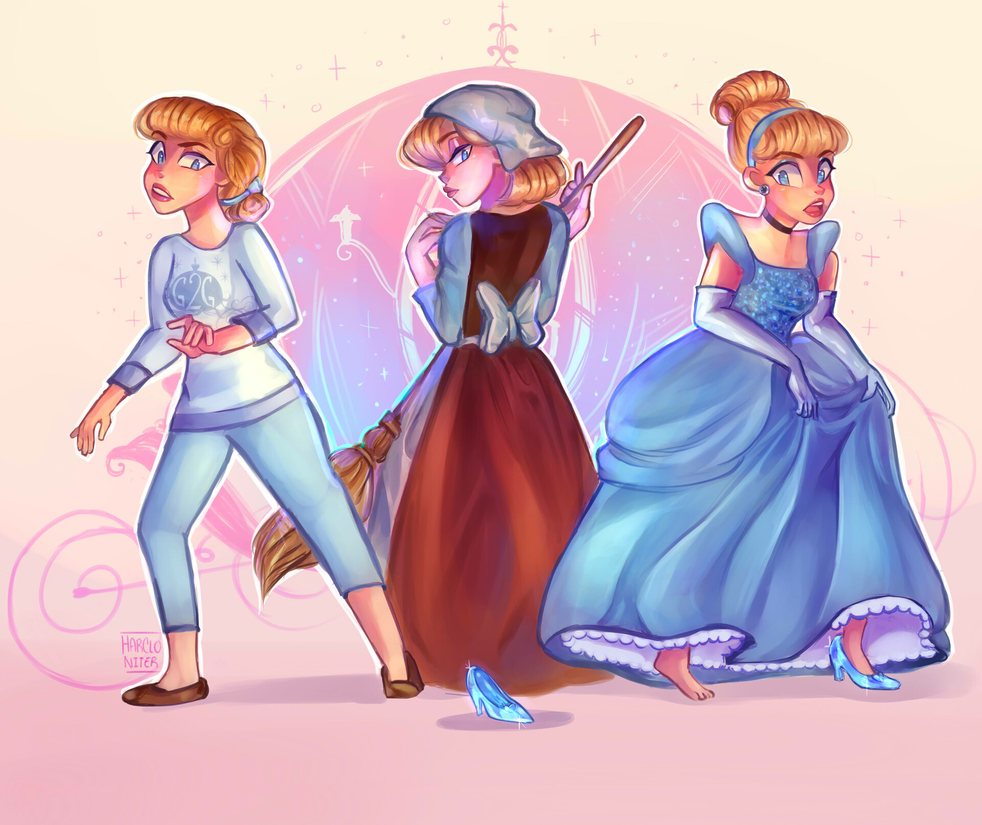 Cinderella fanart.