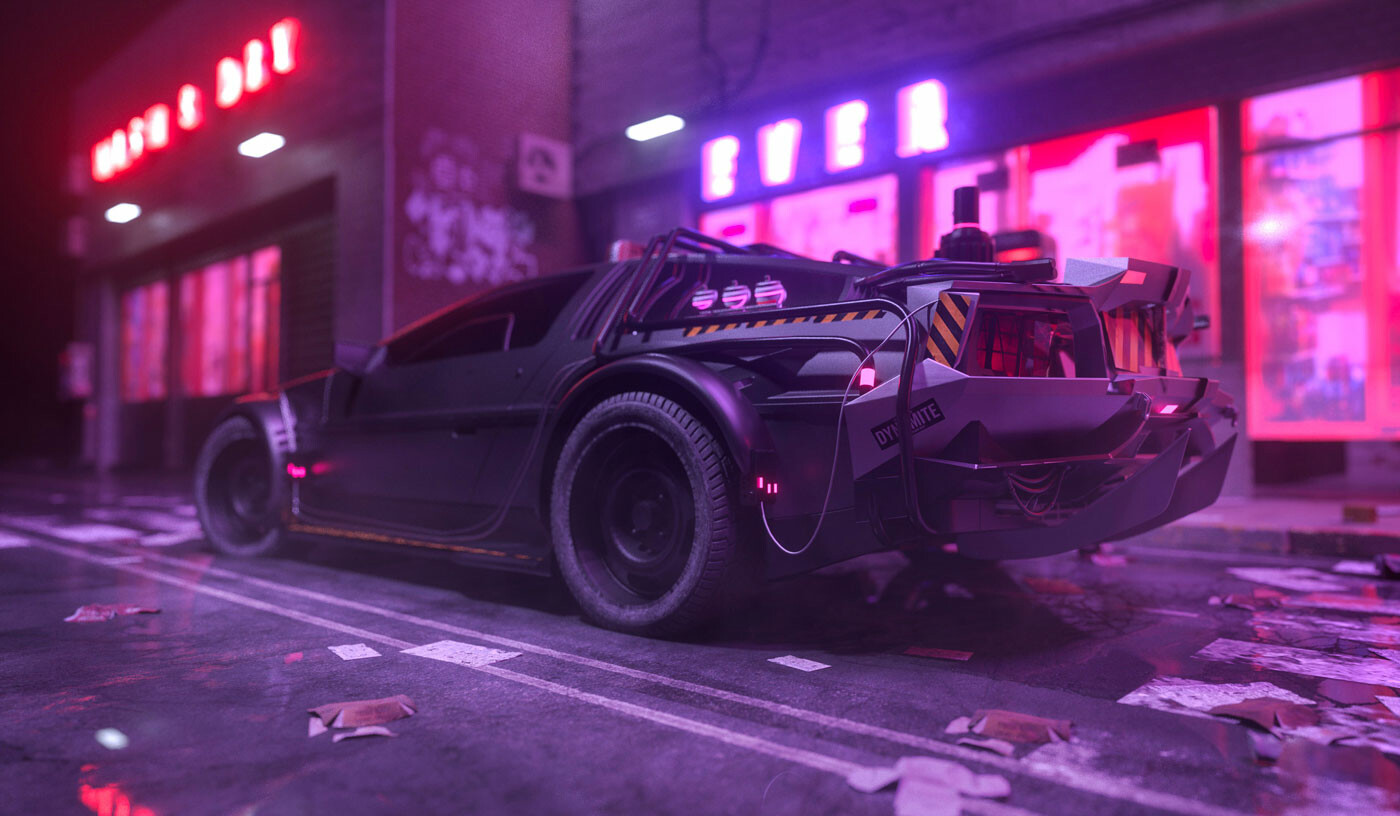 Cyberpunk 2077 Nissan Skyline